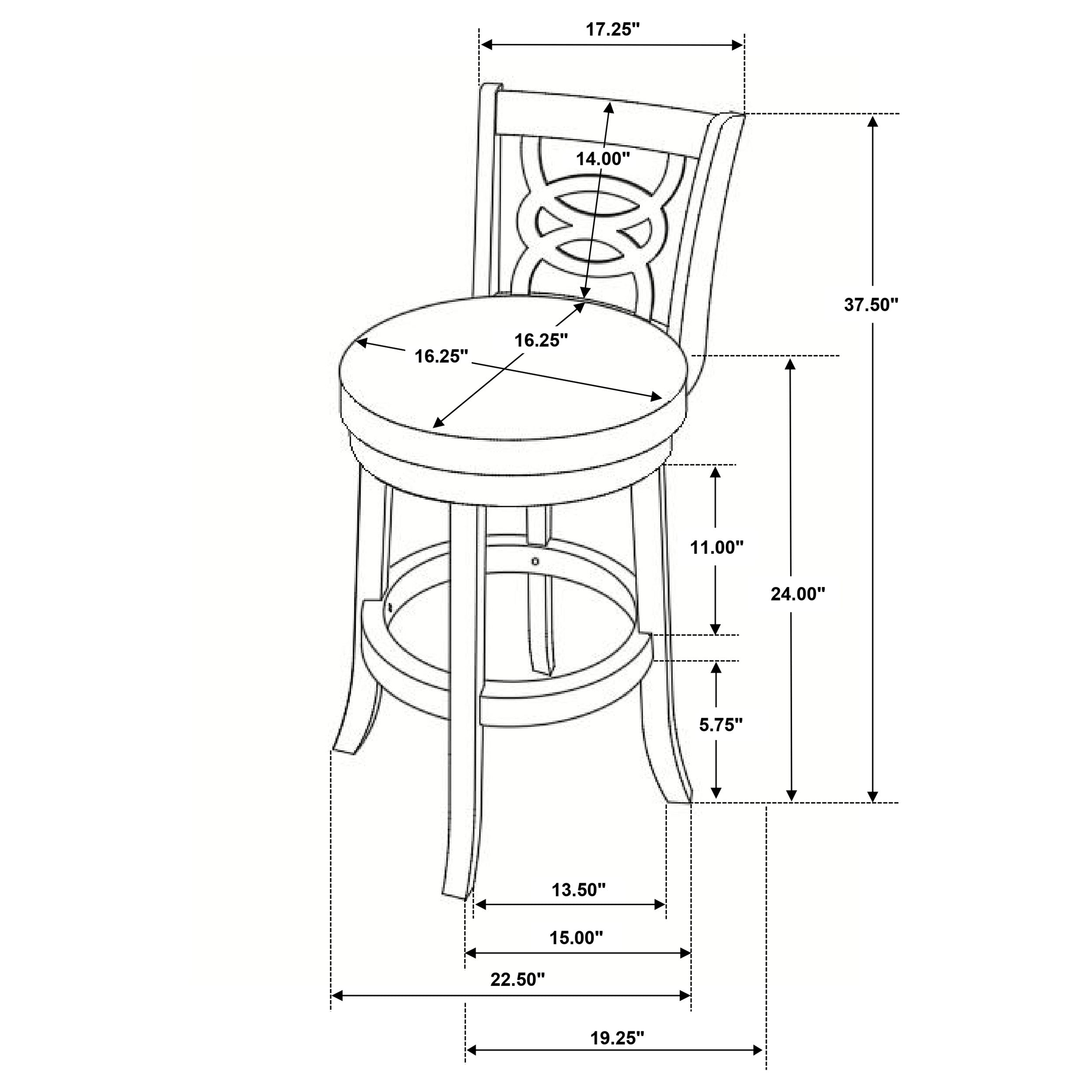 Calecita Swivel Counter Chair
