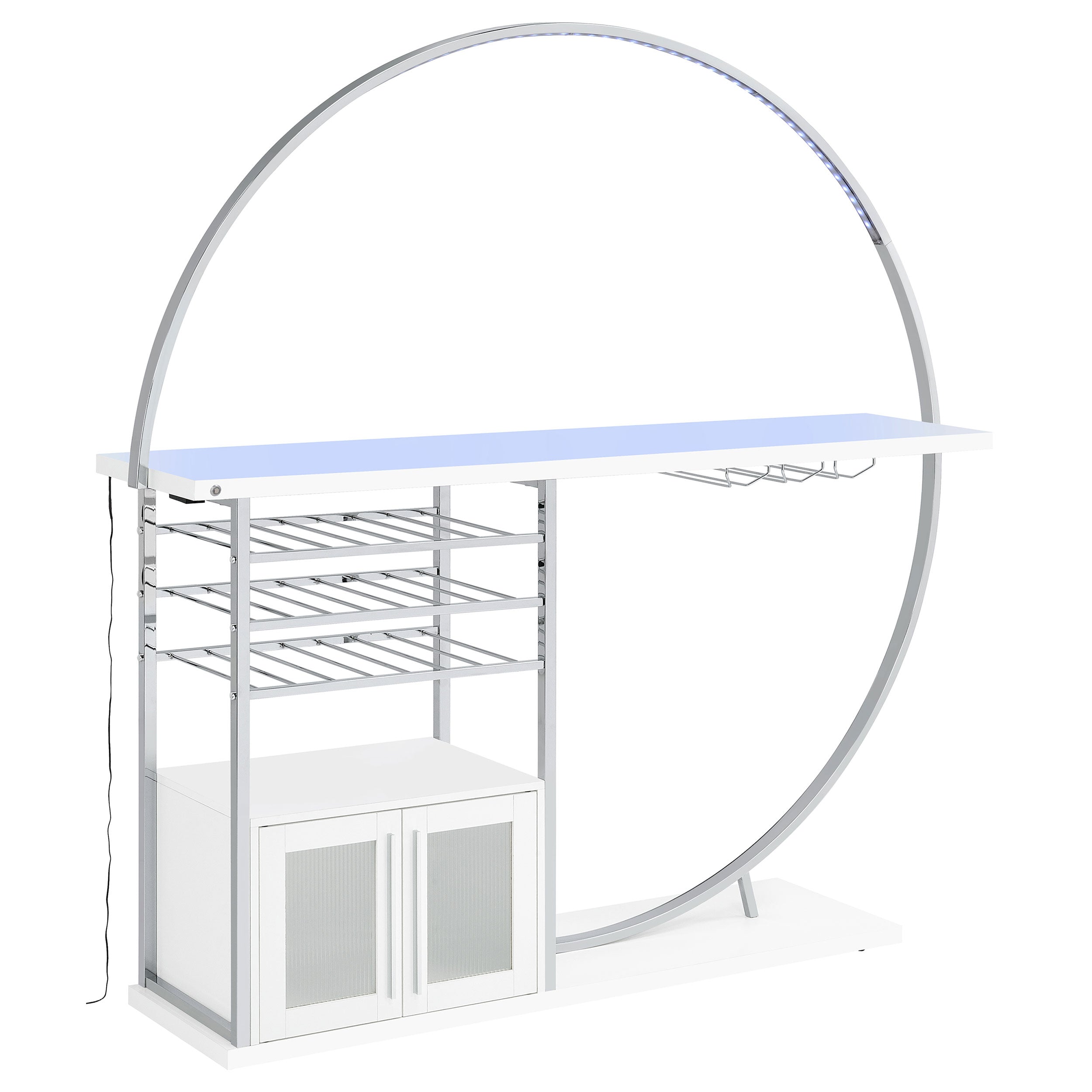Risley Wine Cabinet with LED Lighting