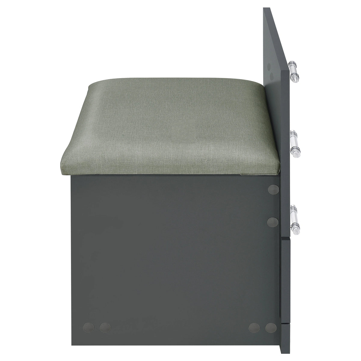 Danbury Makeup Vanity Table with LED Mirror and Stool