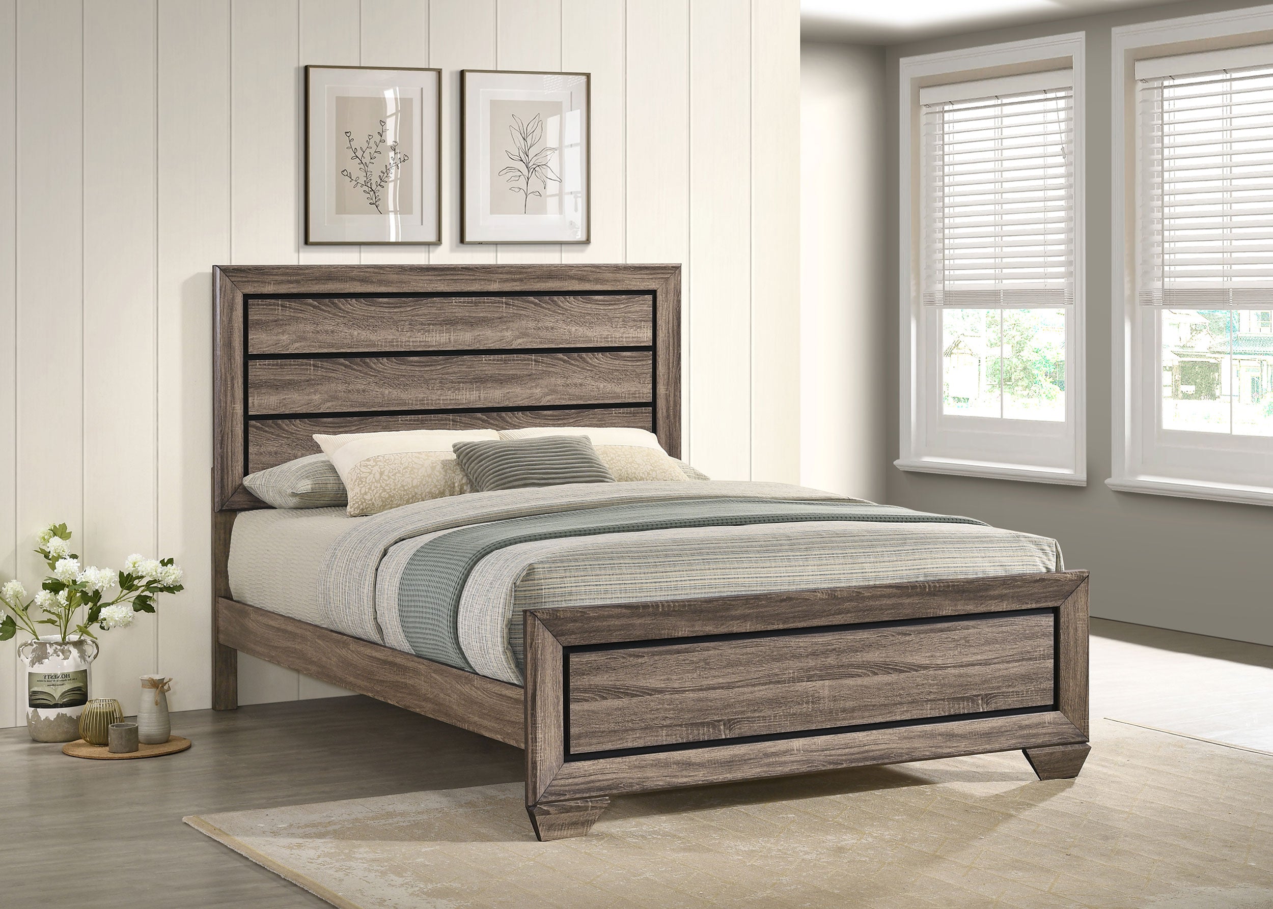 Kauffman Panel Bed