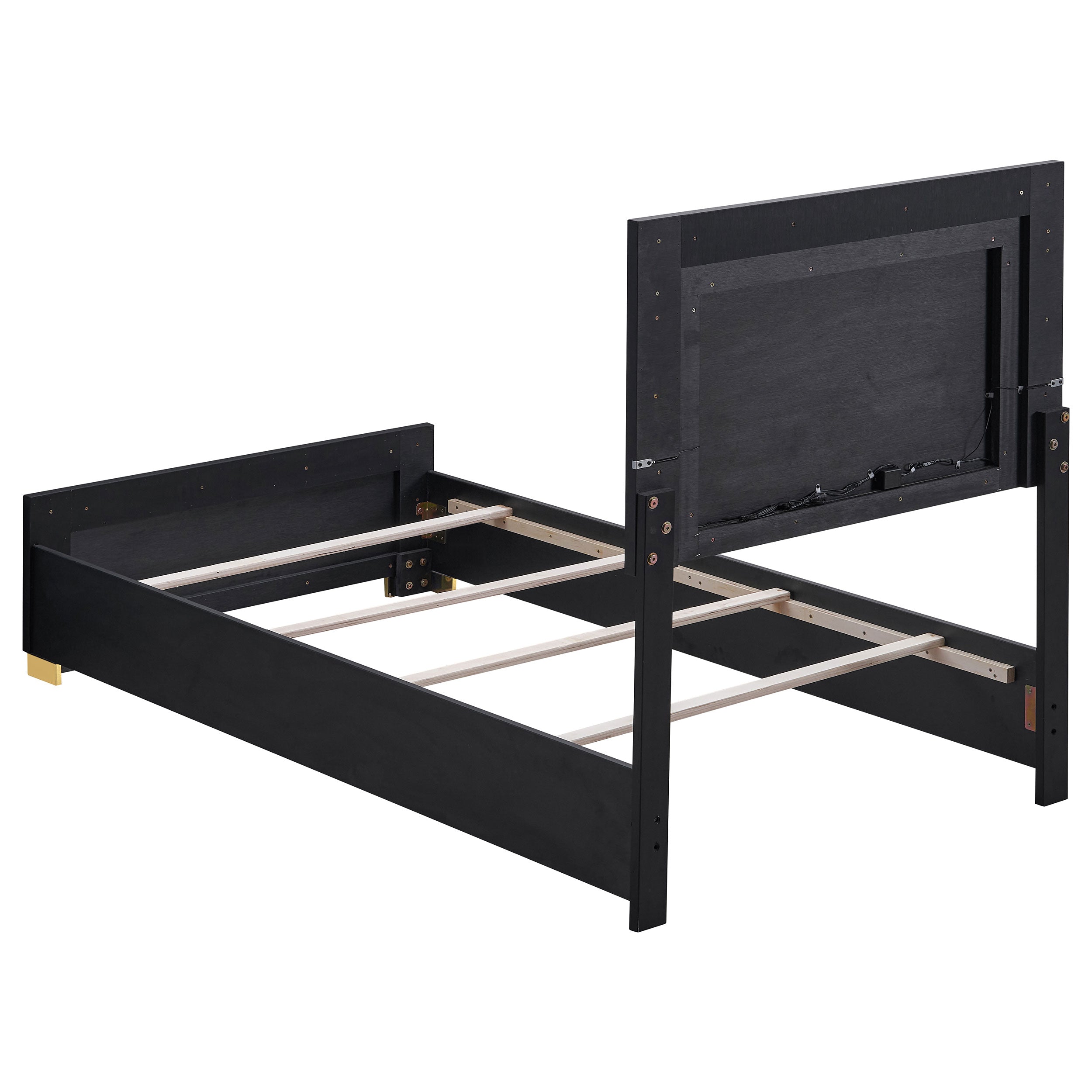 Marceline Panel Bed with LED Lighting