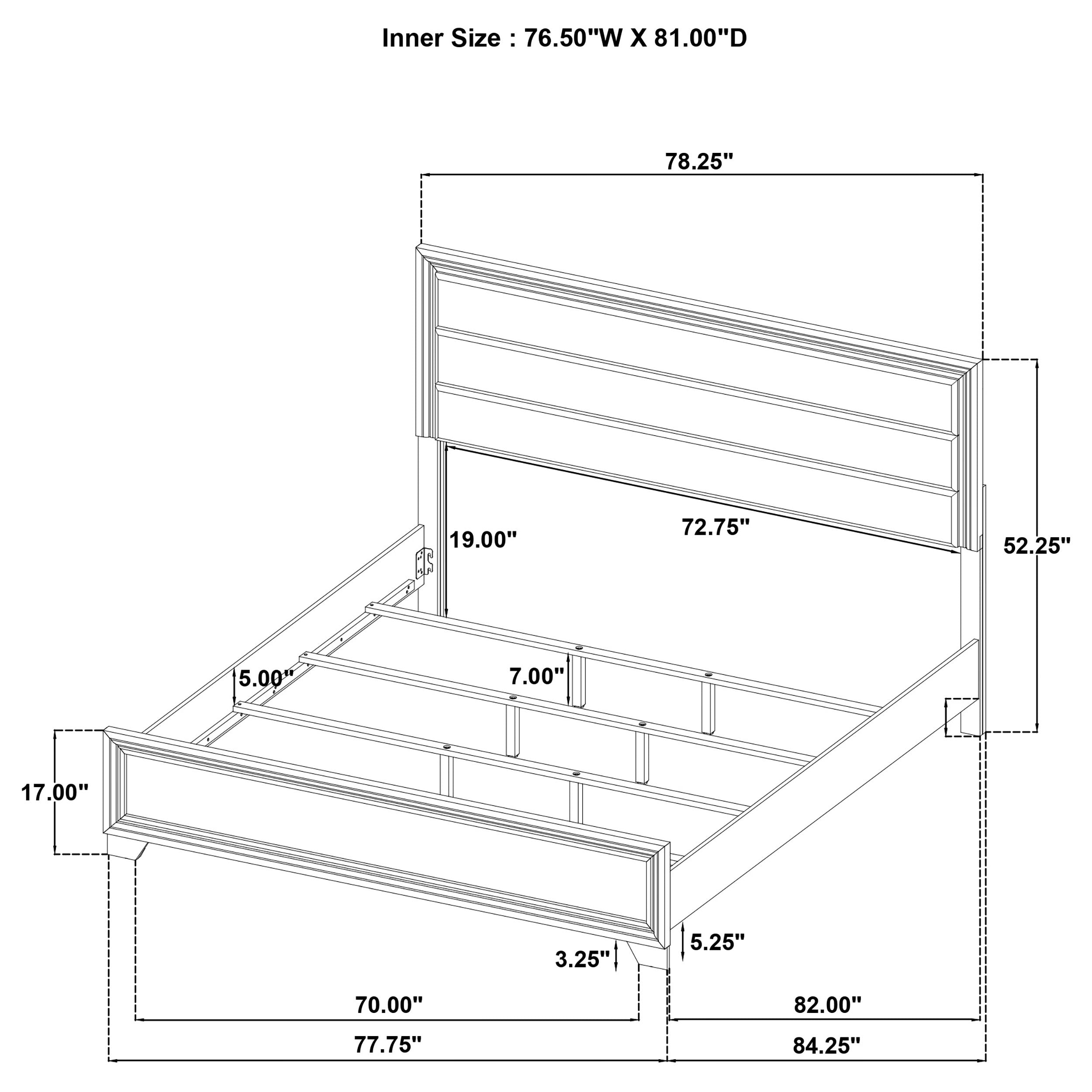 Wright Panel Bed