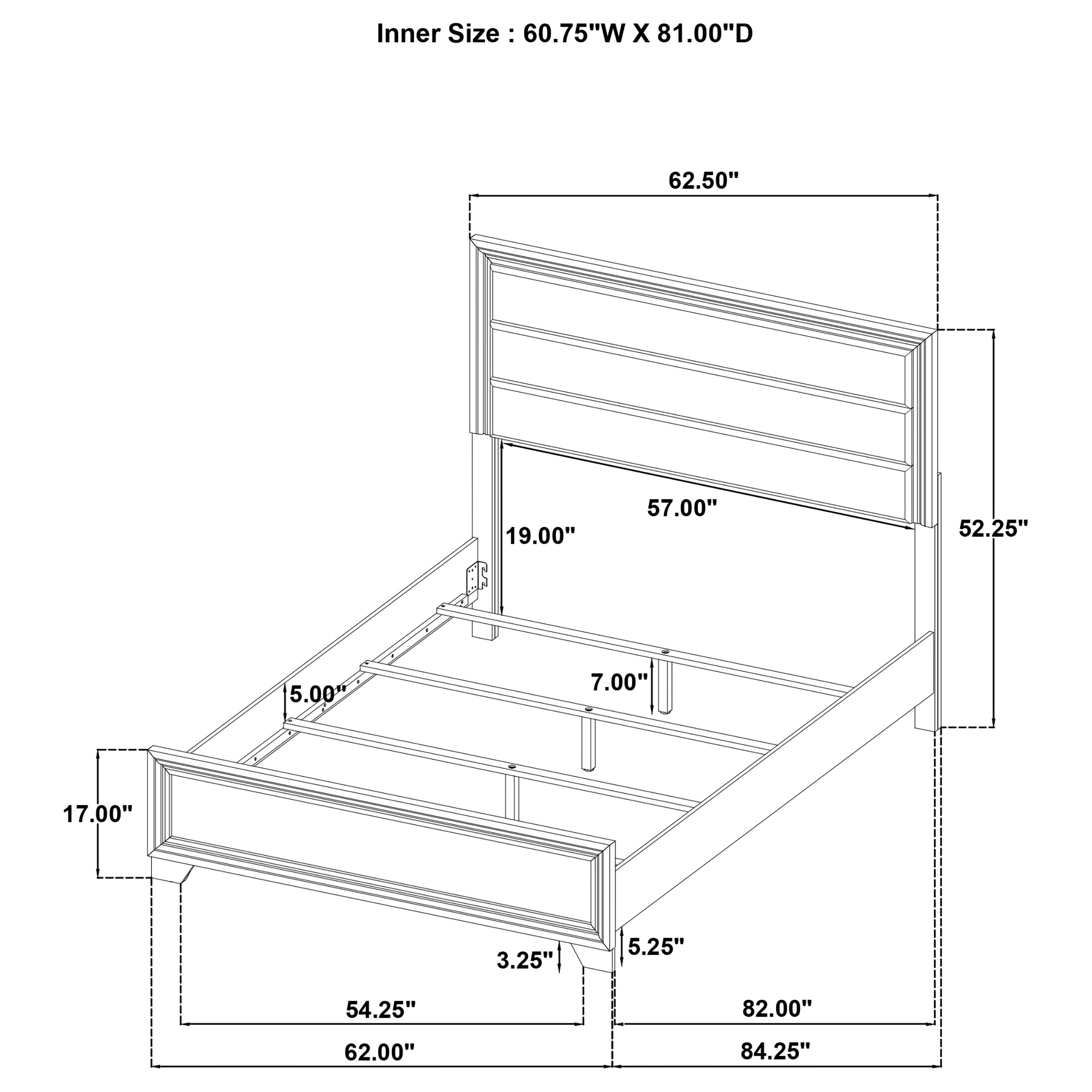 Wright Panel Bed