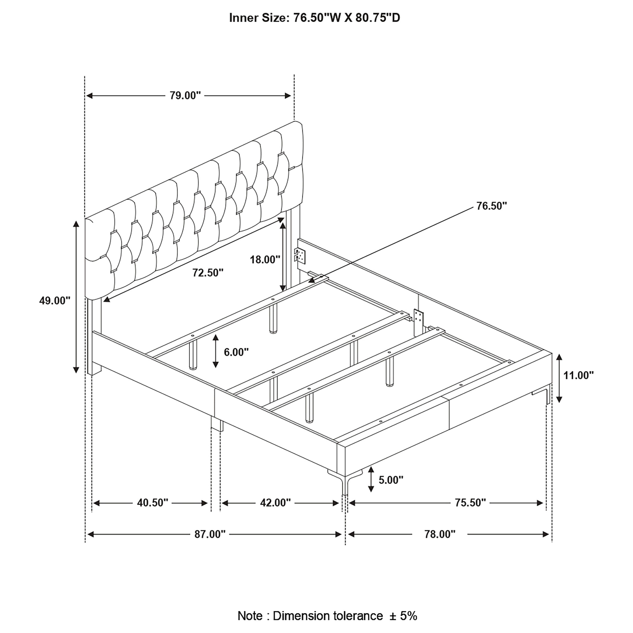 Kendall Panel Bed