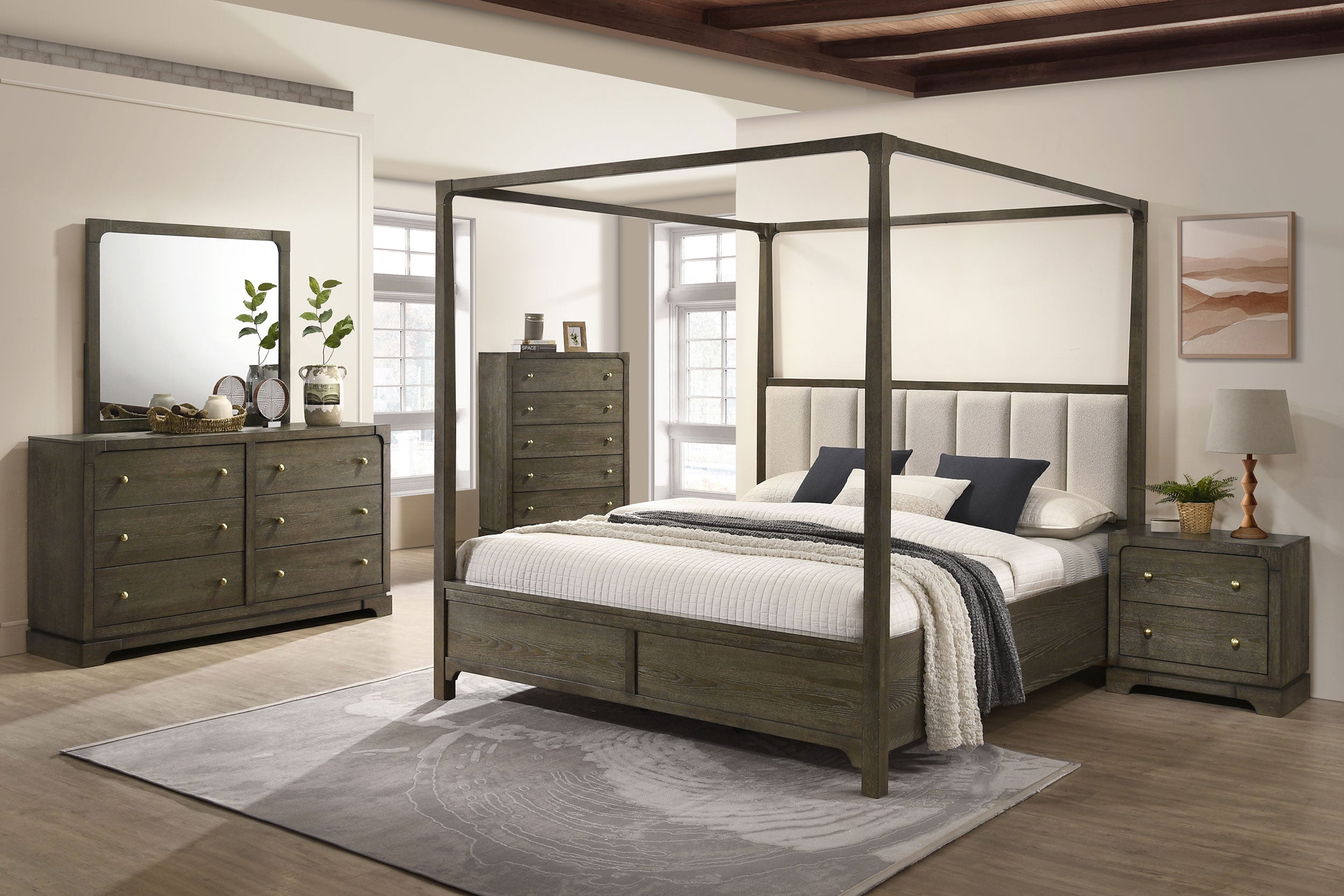 Gran Park 4 & 5 Piece Bedroom Set E.King, Queen, & Cal.King