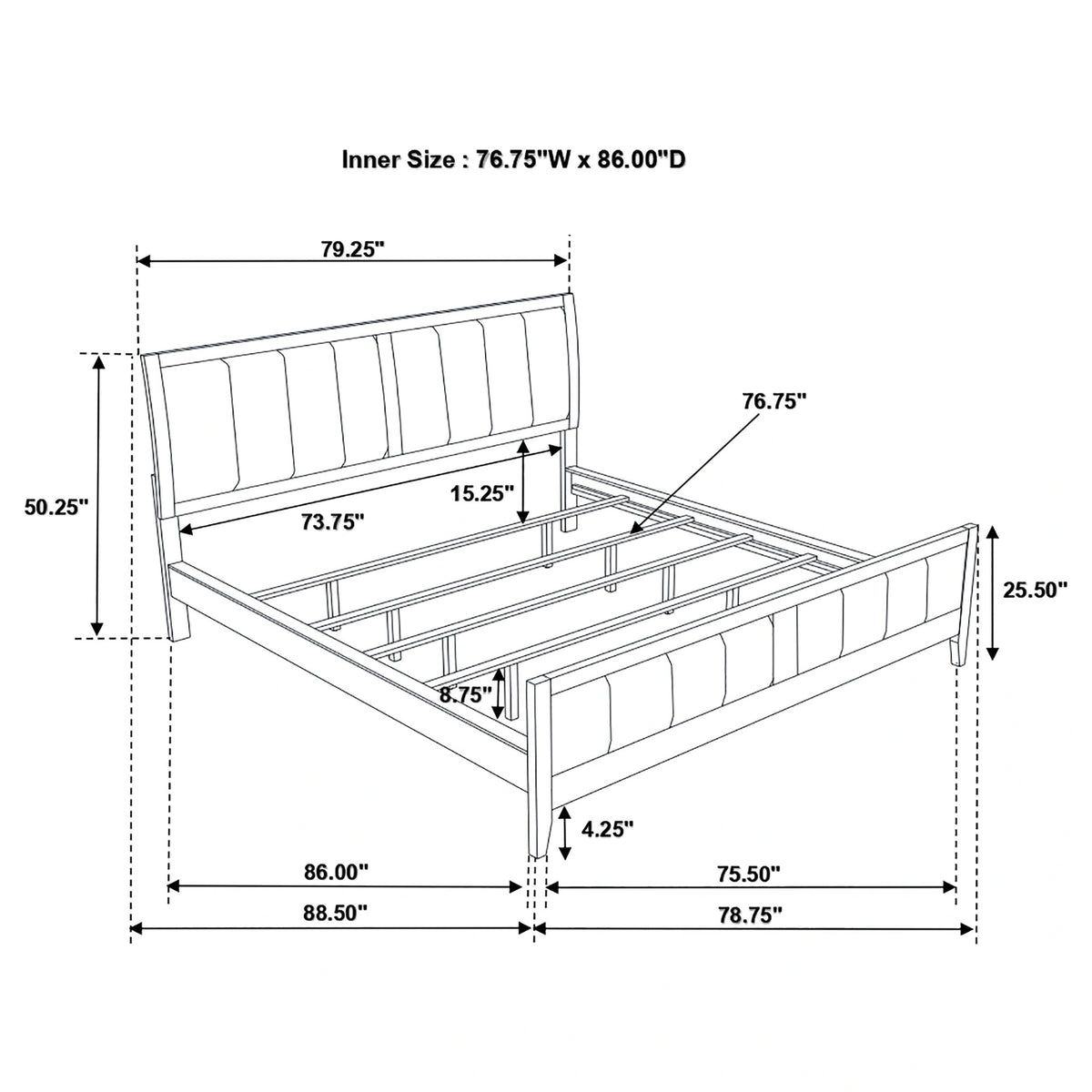 Carlton Panel Bed