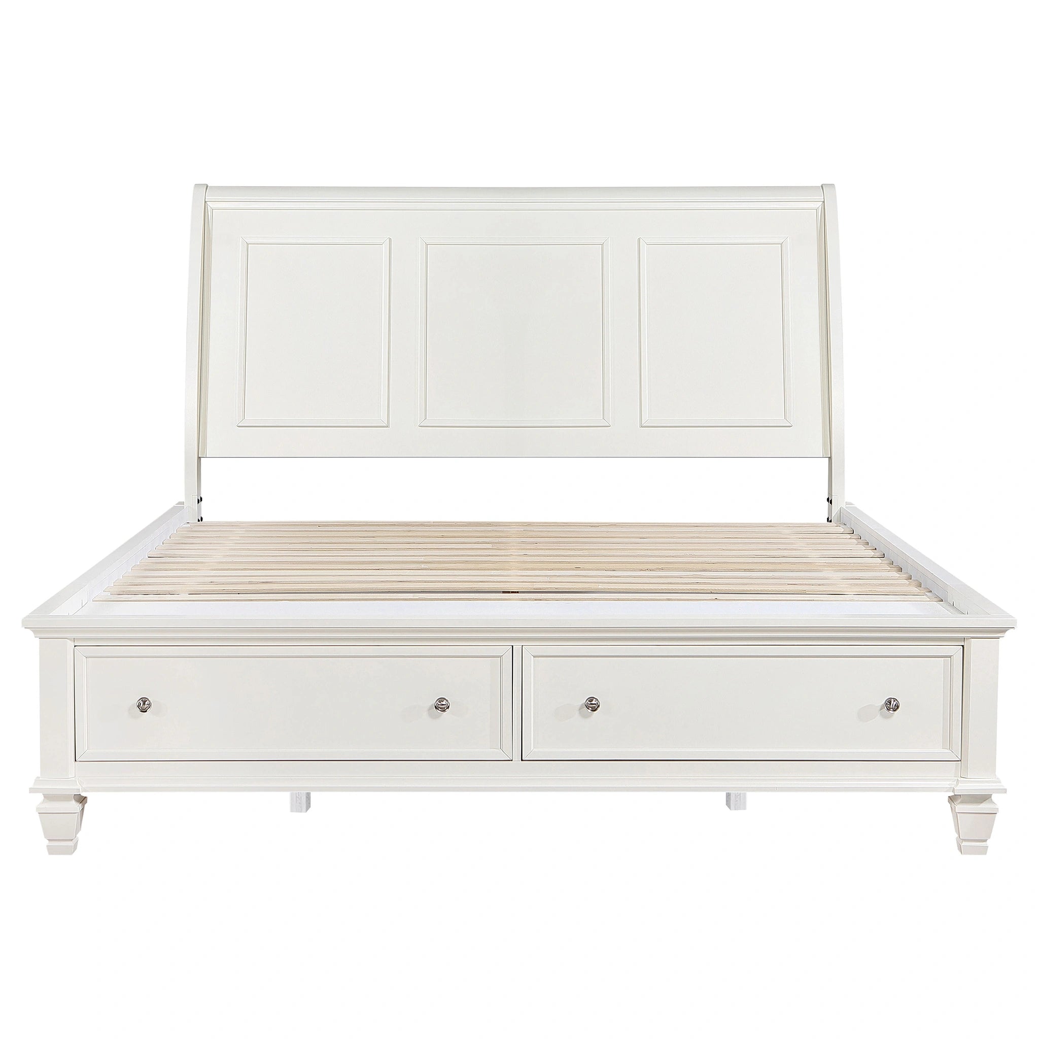 Sandy Beach Panel Platform Storage Bed
