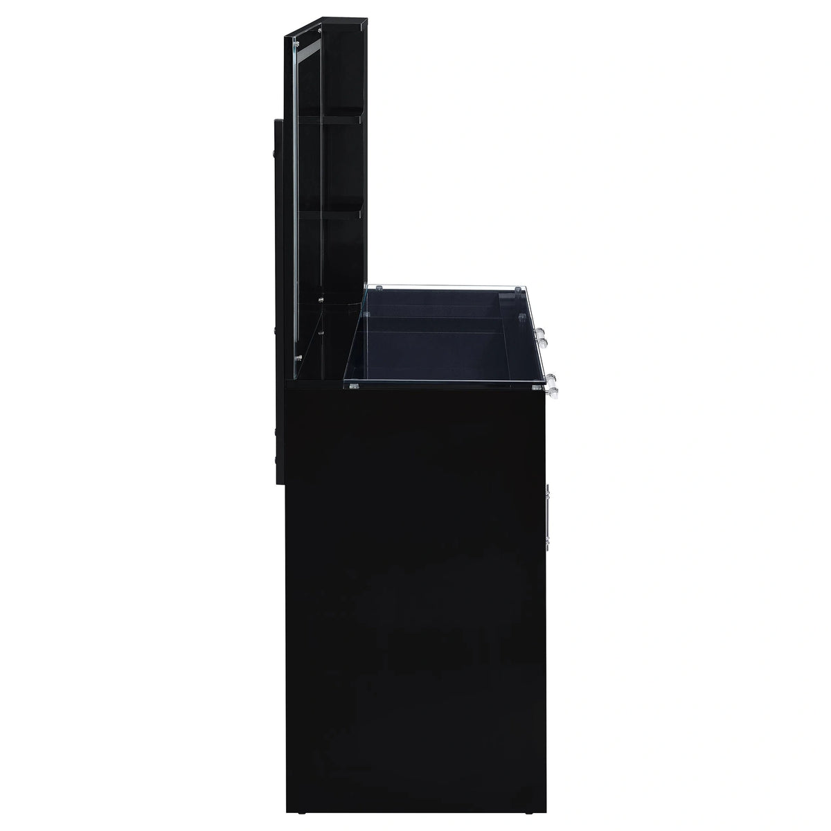Flora Makeup Vanity Table with LED Mirror and Stool