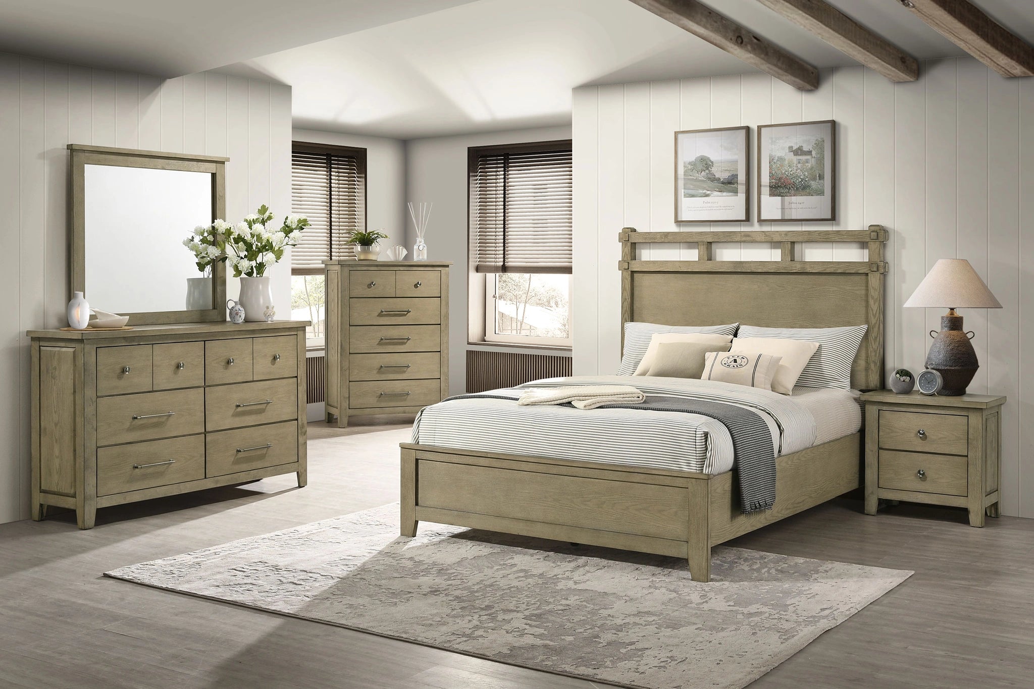 Hazlewood Dresser with Mirror