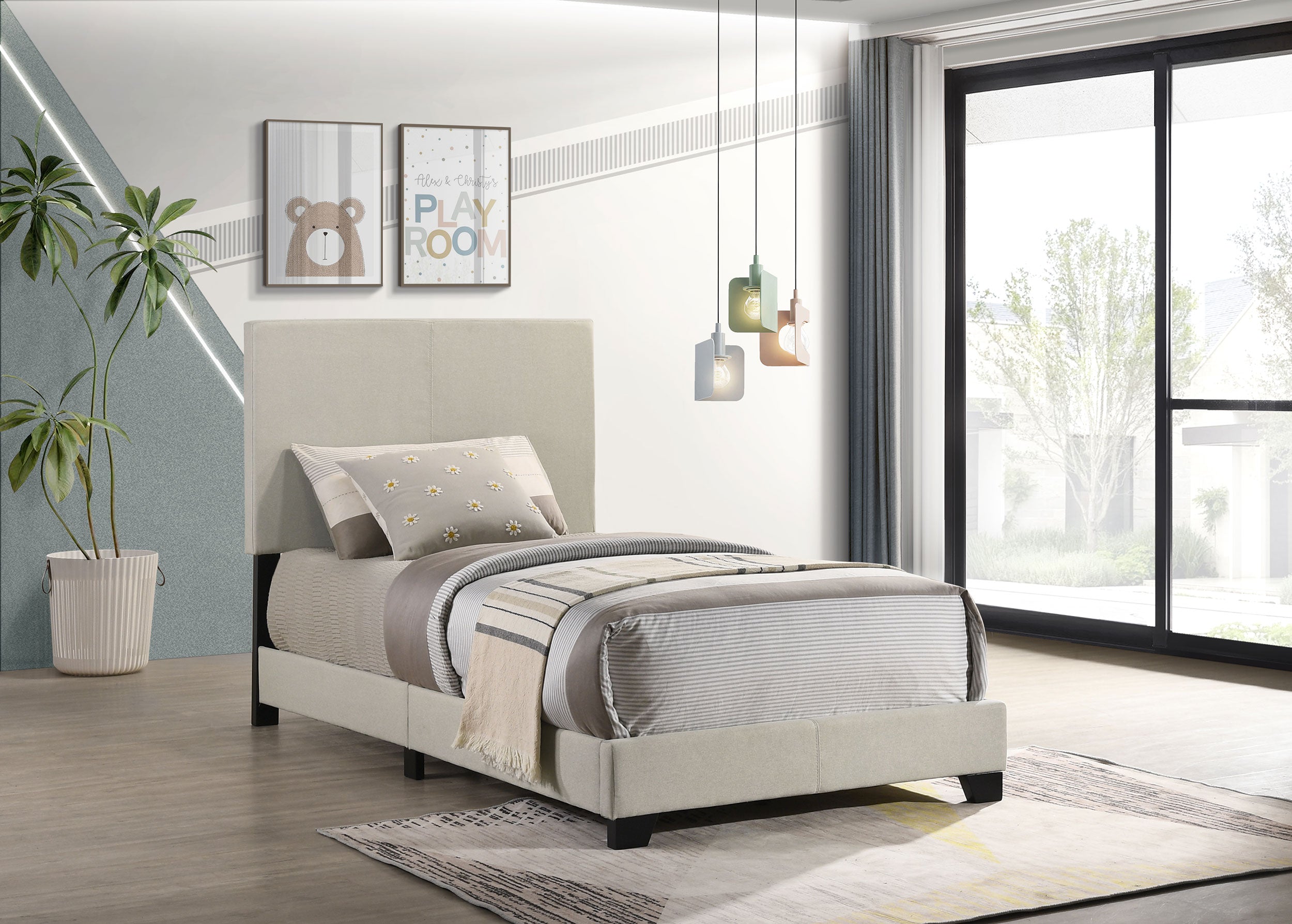 Dorian Panel Bed