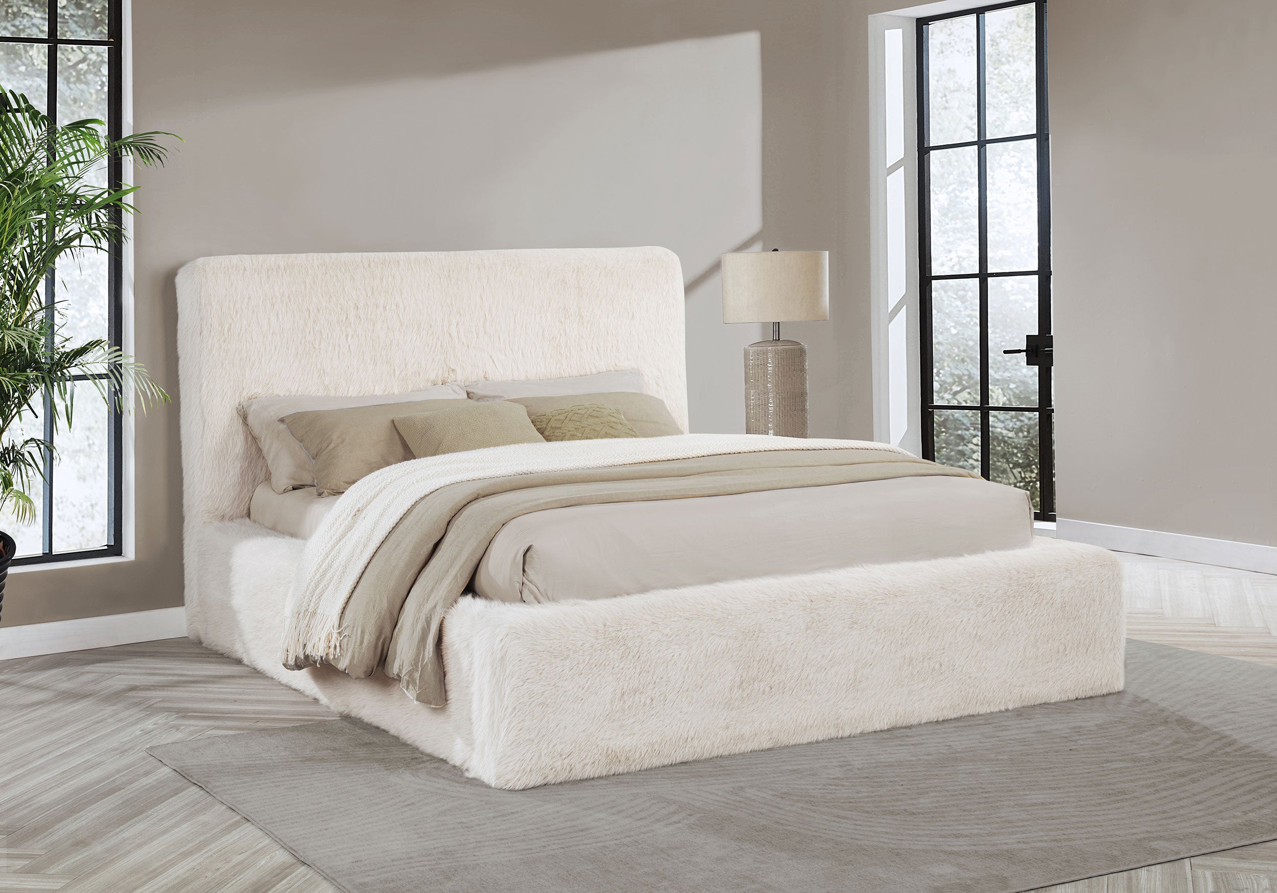 Rebecca Panel Bed