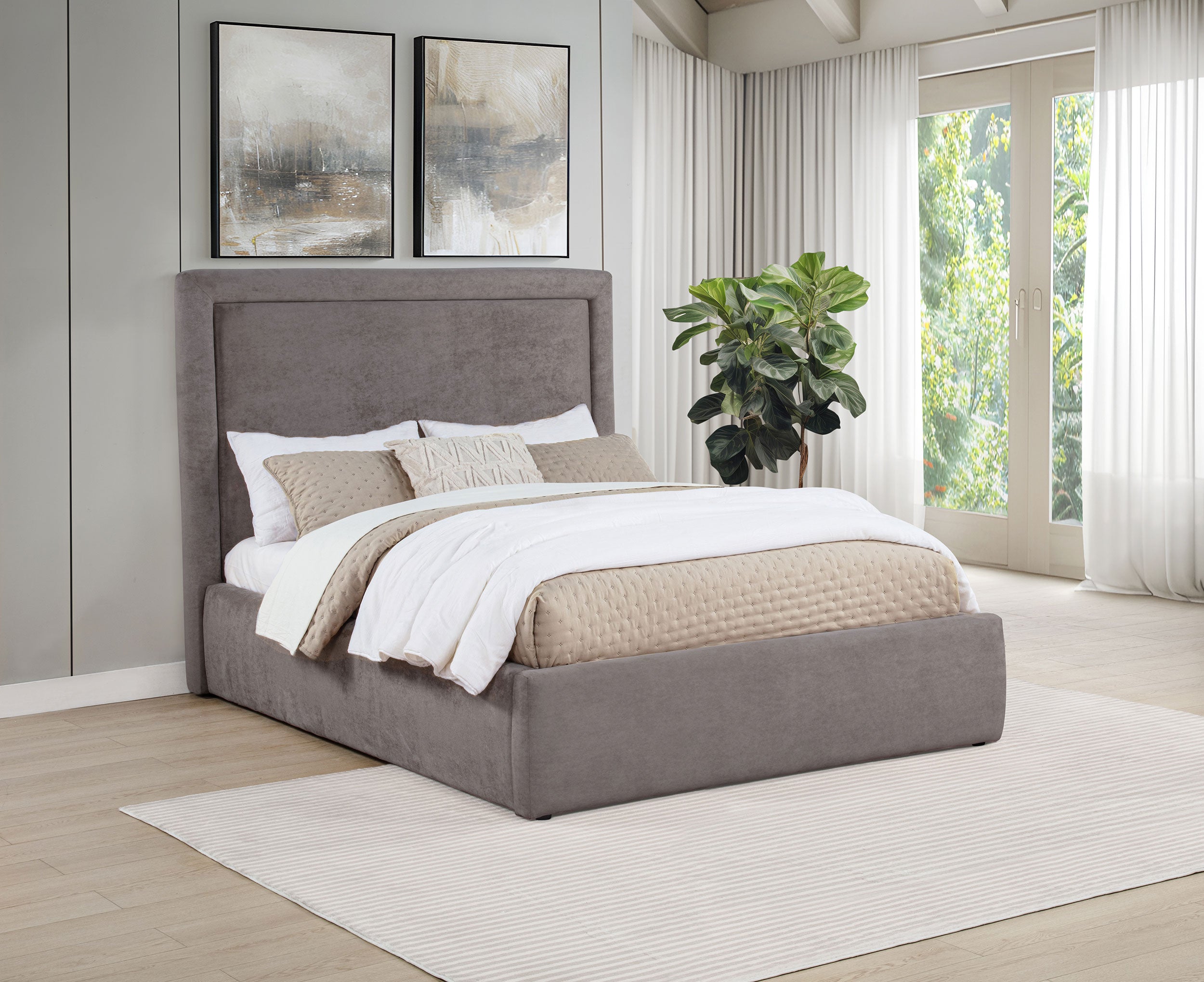 Lawson Panel Platform Bed