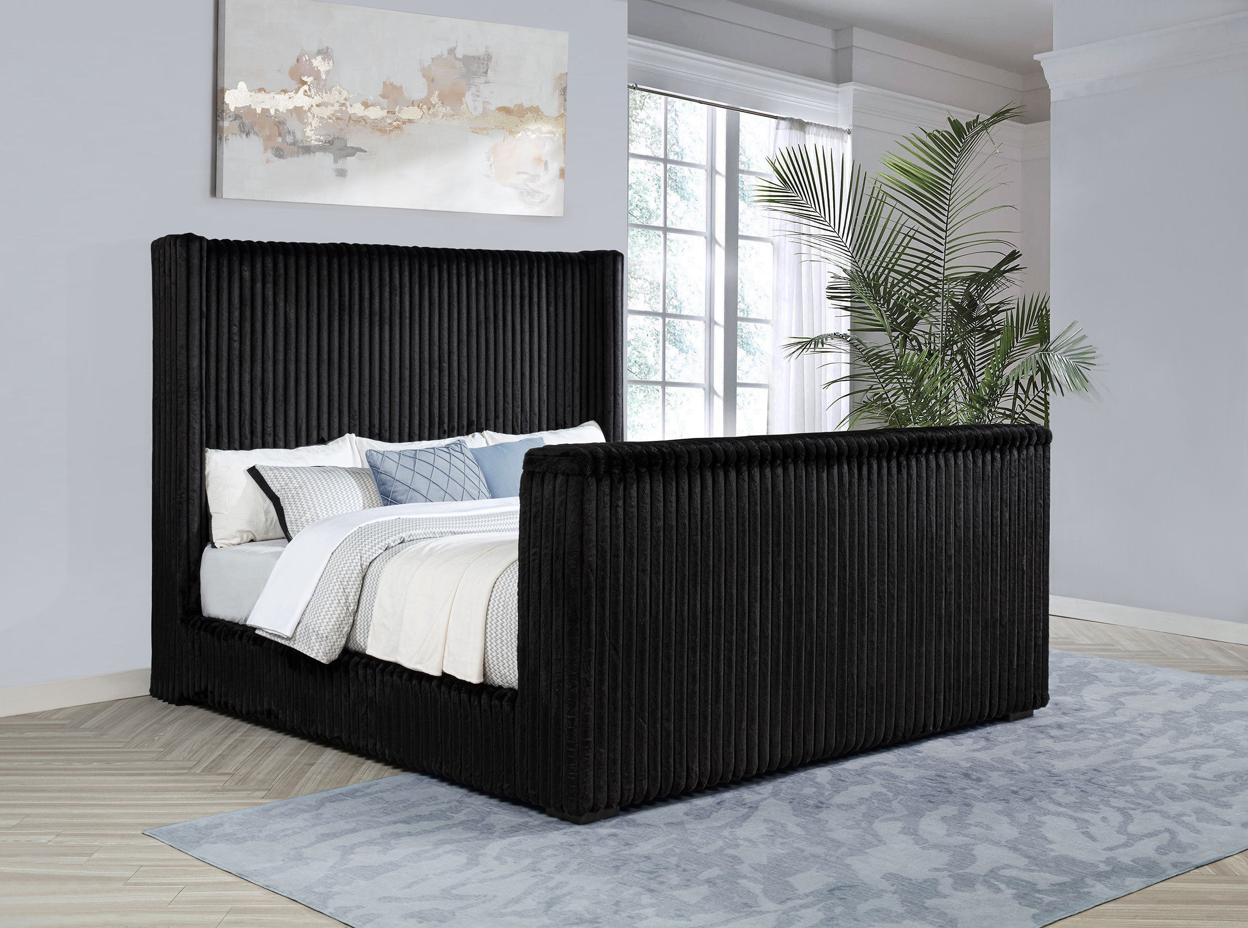 Centergrove Wingback TV Bed