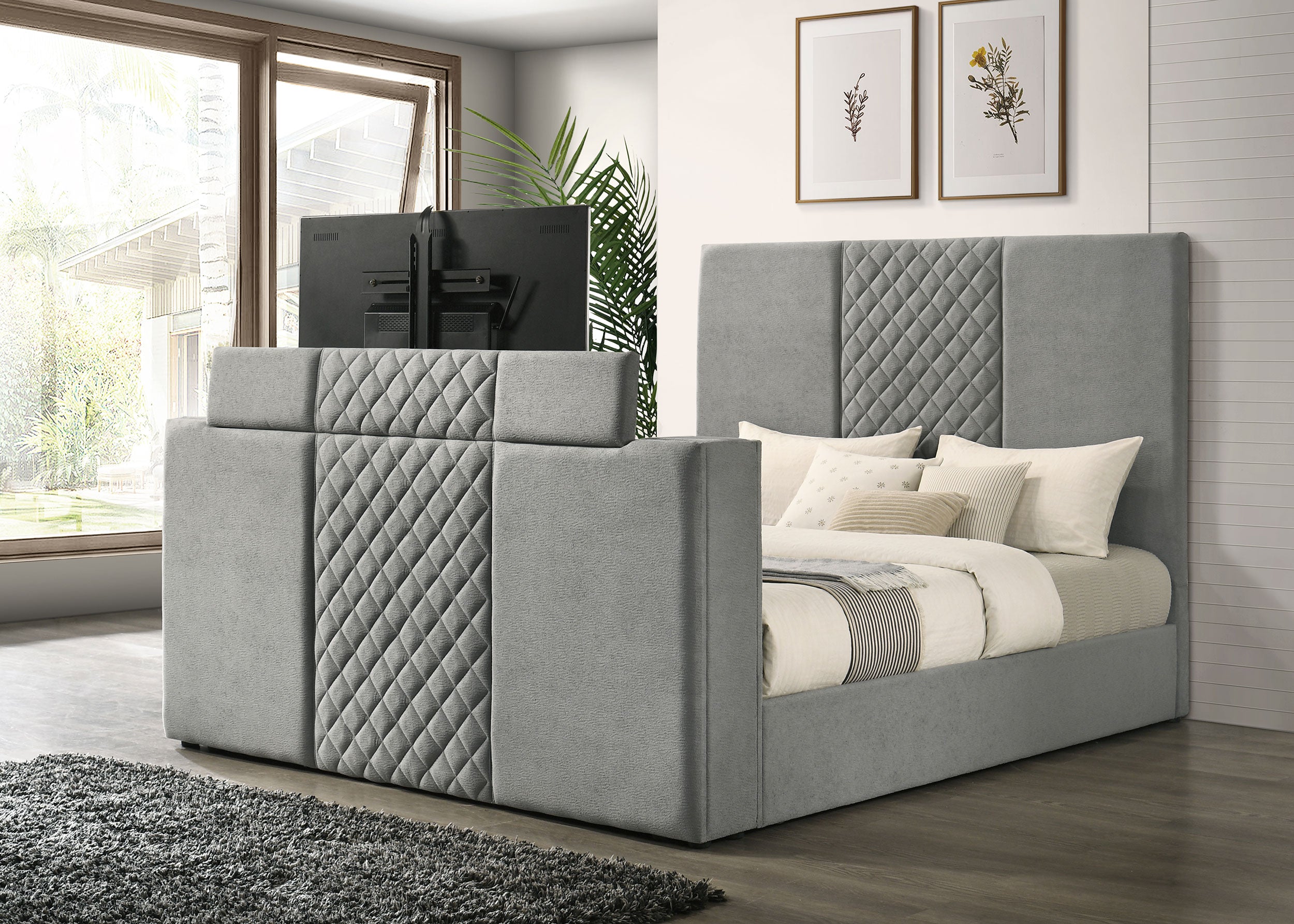 Tara Panel TV Bed