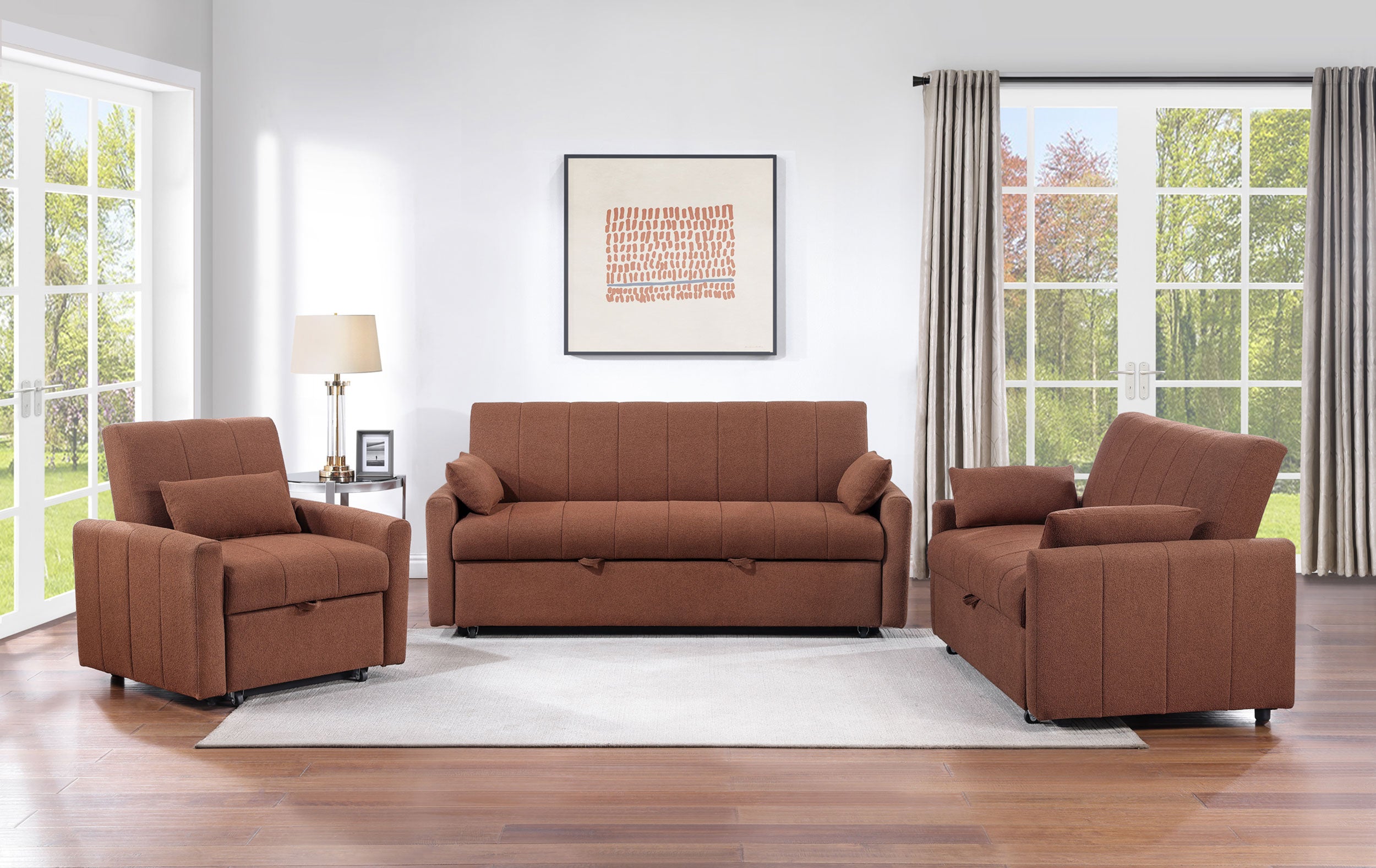 Portland Convertible Sleeper Sofa Bed
