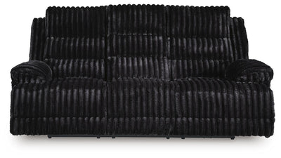 Rhine Falls Power Reclining Sofa with Drop Down Table