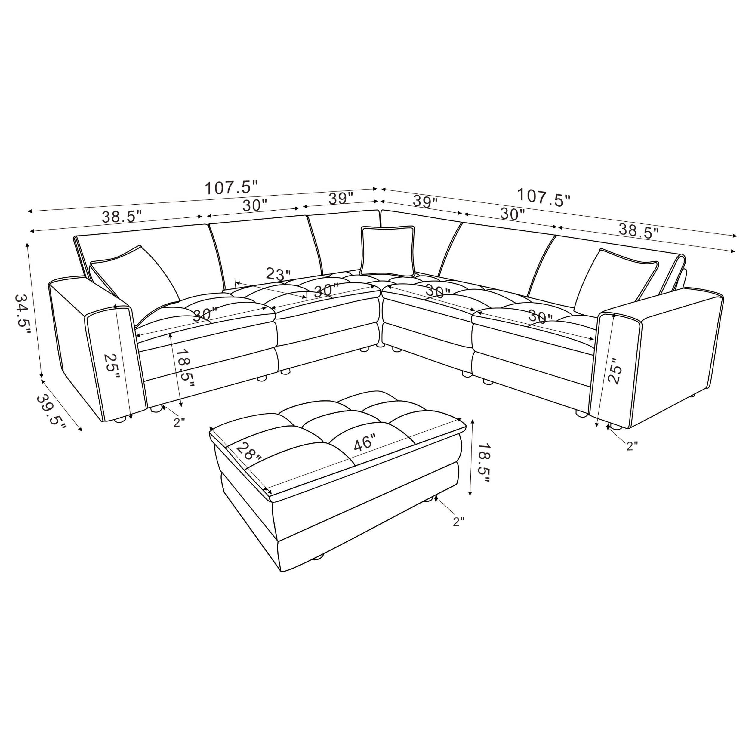 Atlantic Modular Sectionals