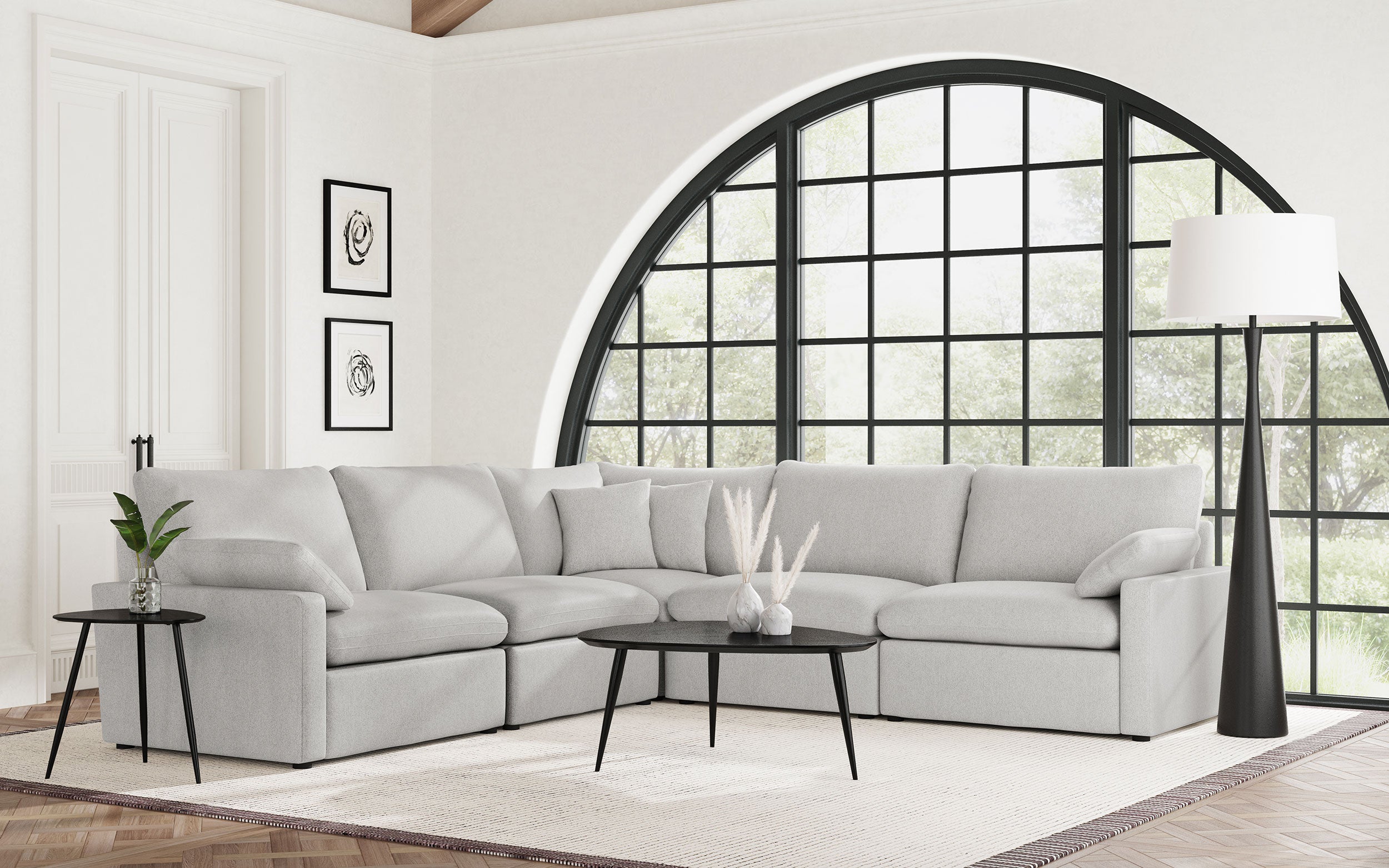 Collins Armless Chair