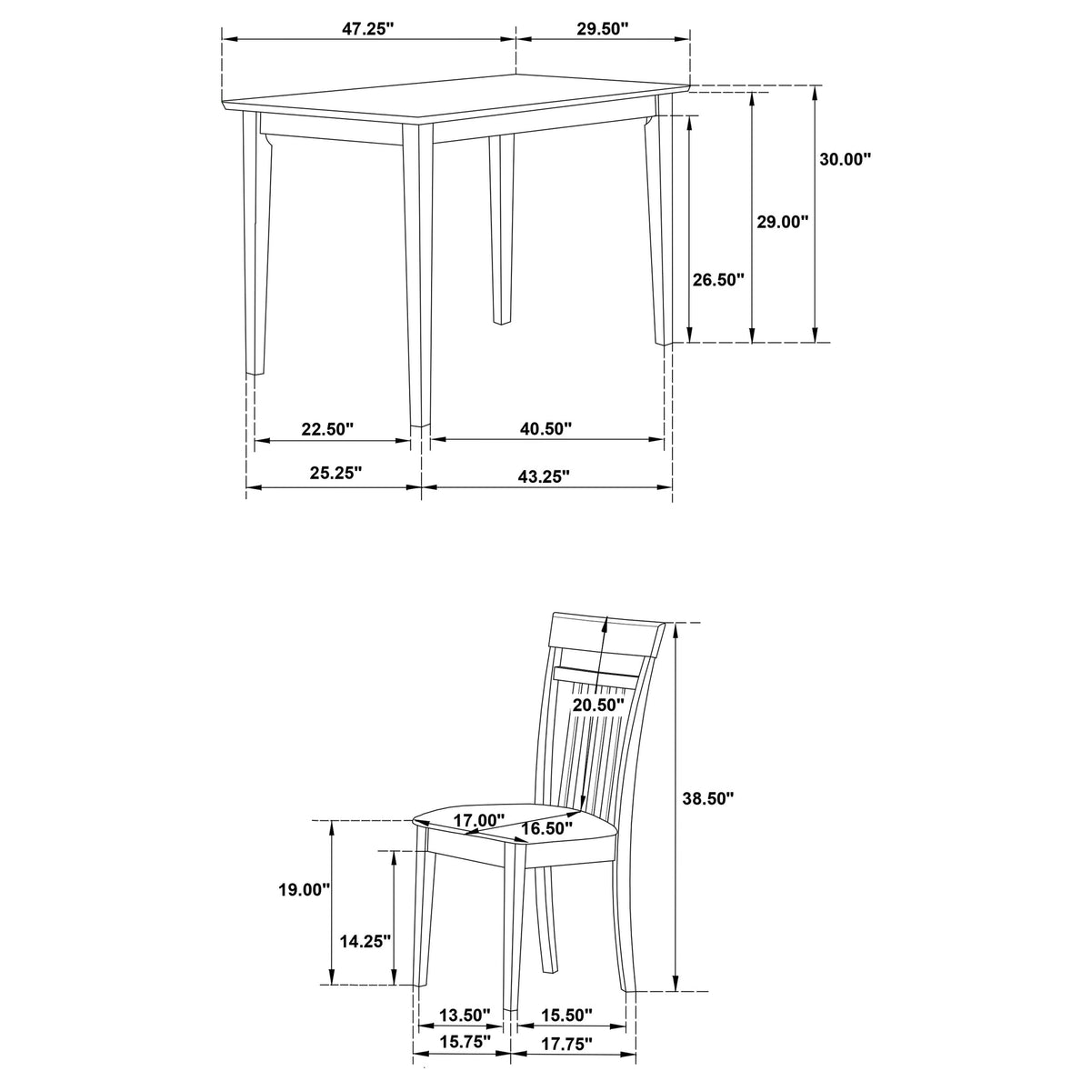 Robles Dining Set