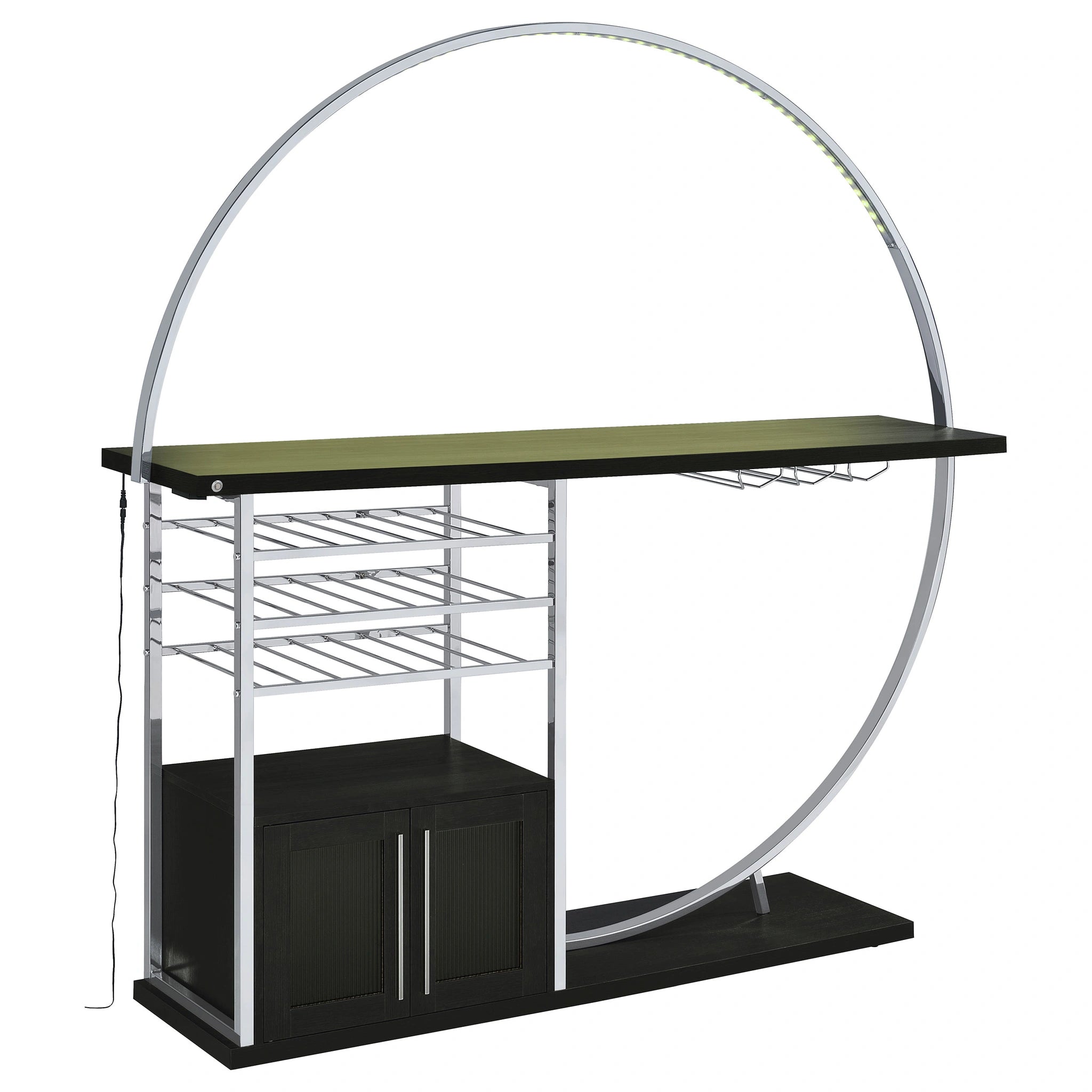 Risley Wine Cabinet with LED Lighting