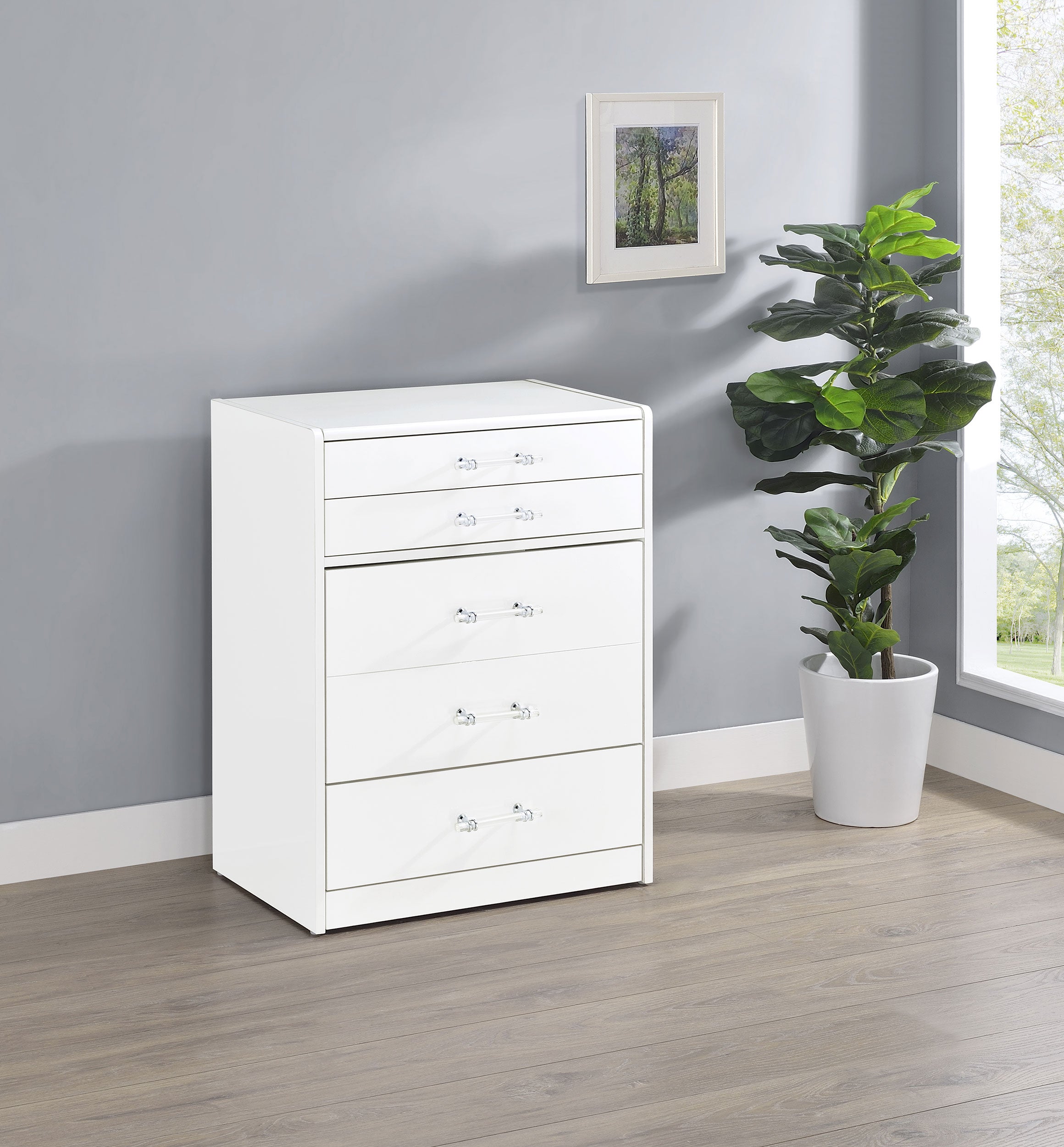 Danbury Makeup Vanity Table with LED Mirror and Stool