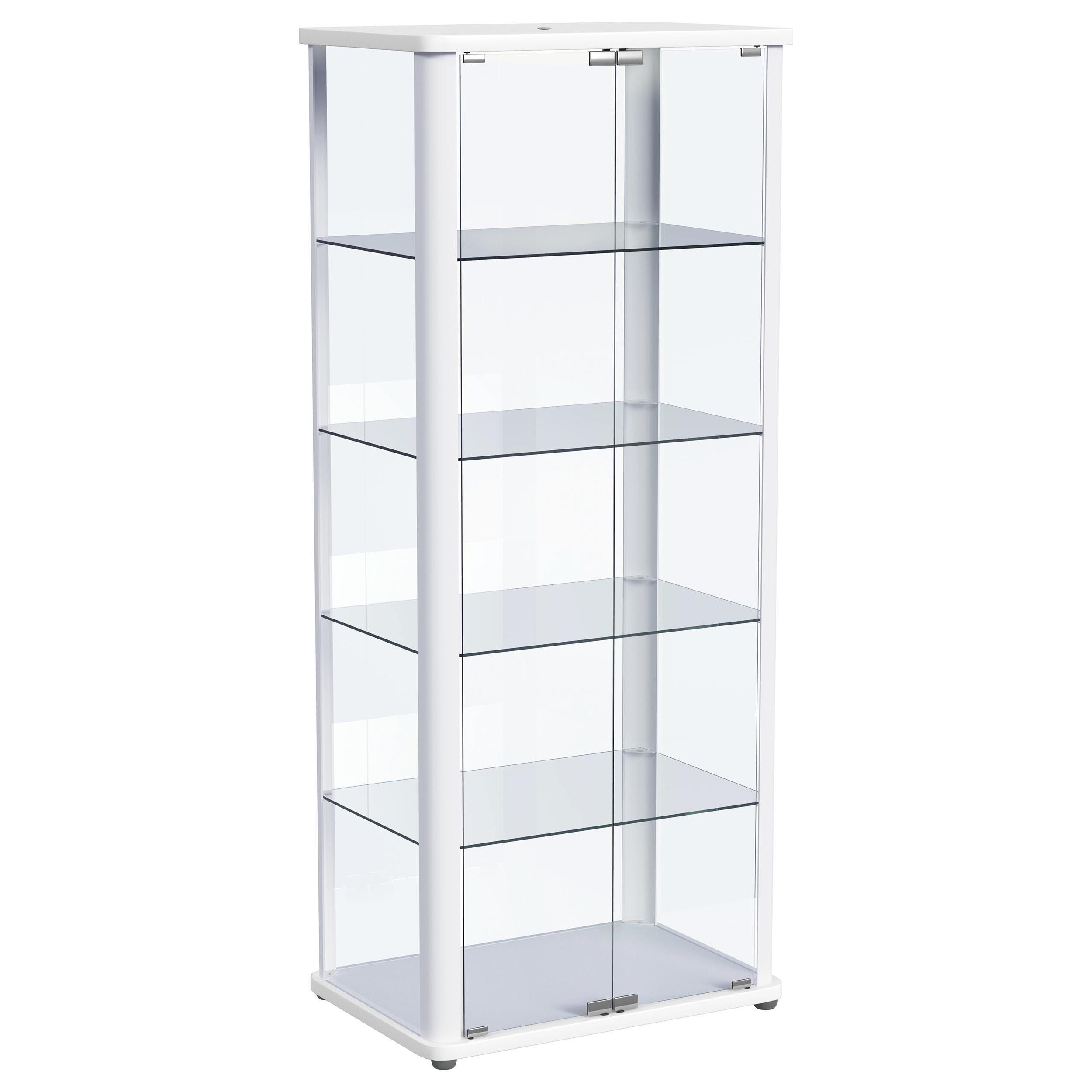 Aero Curio Cabinet with LED Lighting