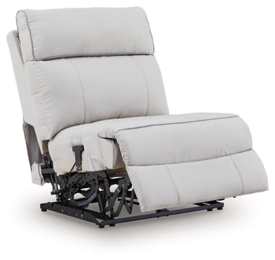 Social Pointe Reclining Sectional with Storage Consoles