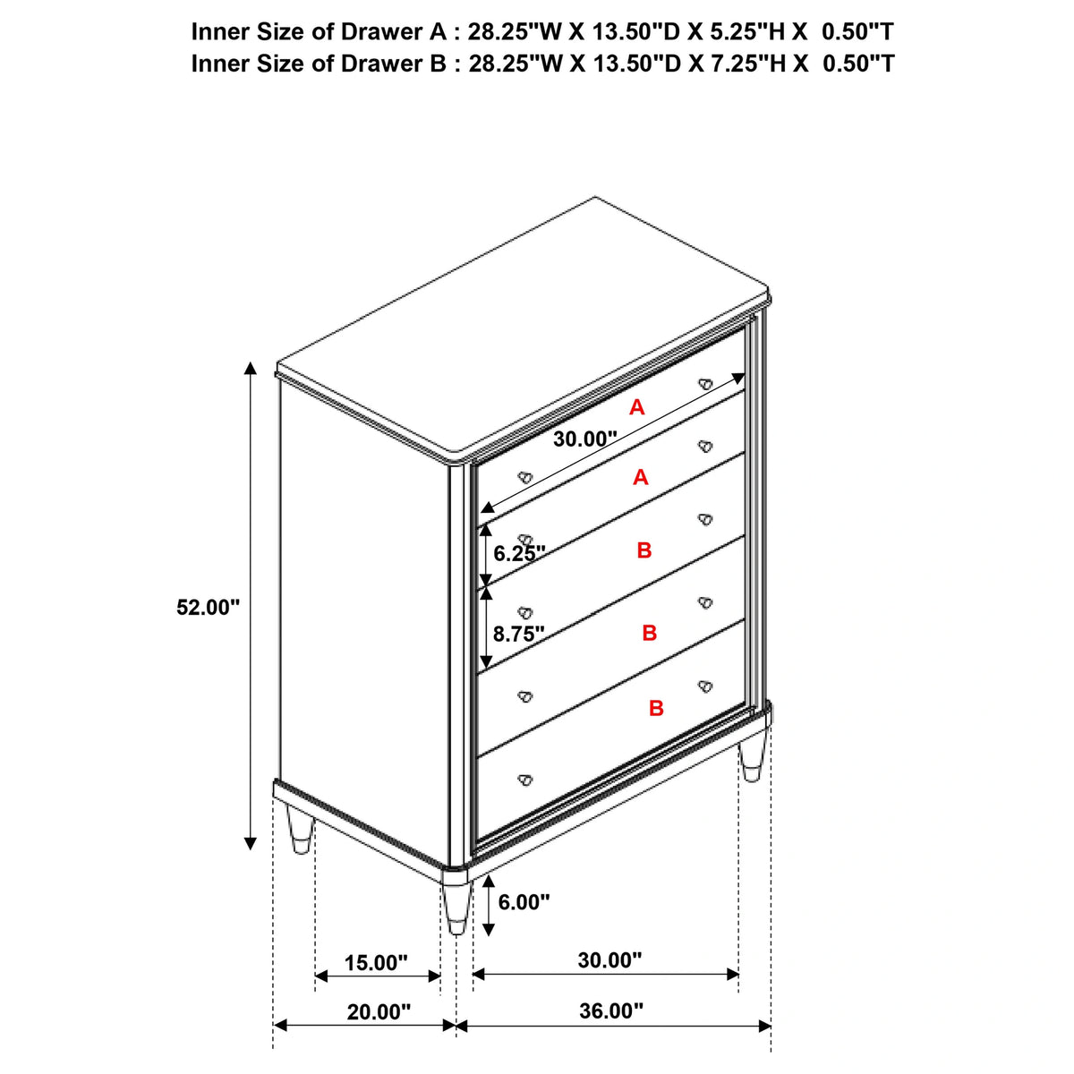 Emberlyn Chest of Drawers