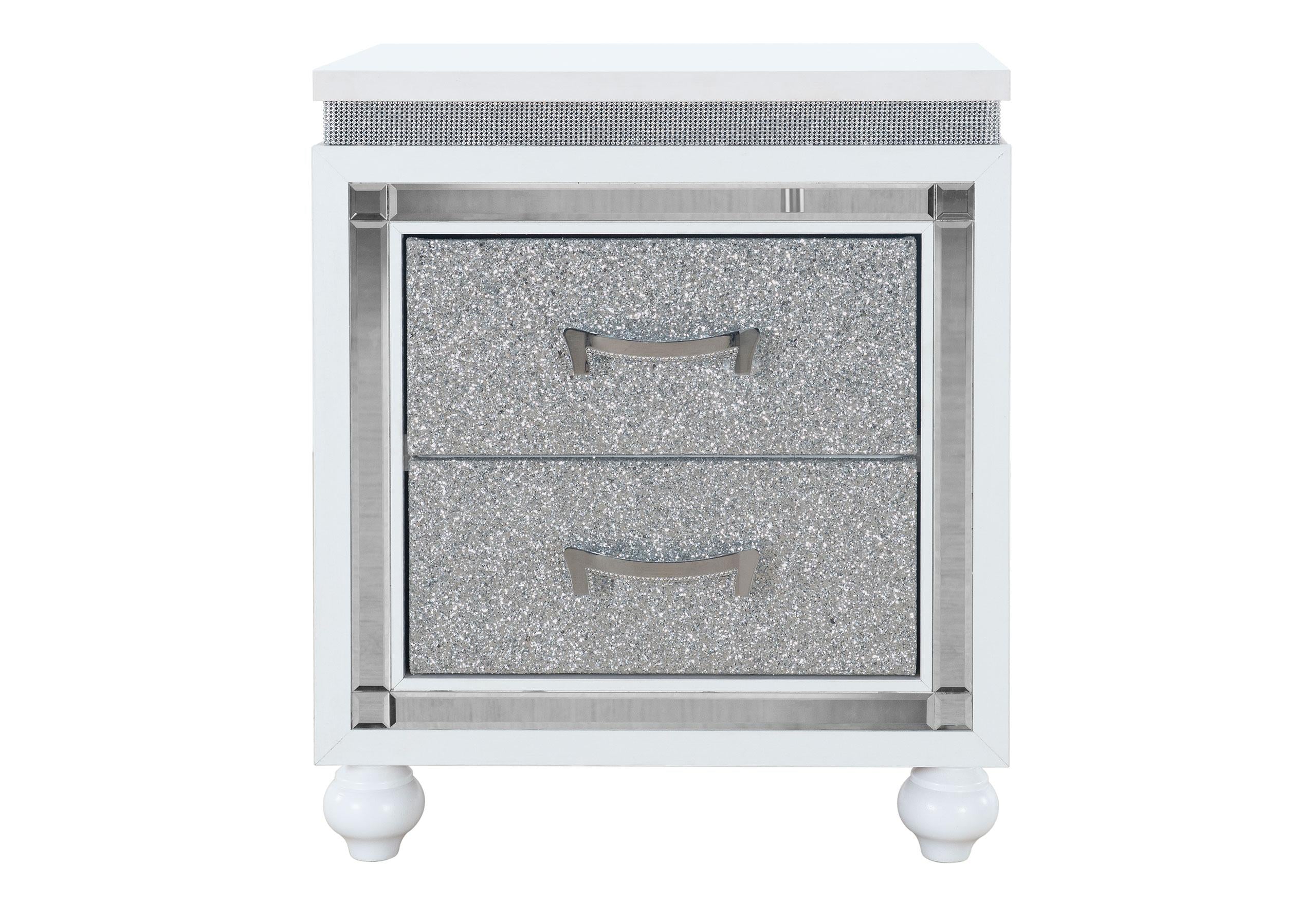 COLLETE WHITE NIGHTSTAND