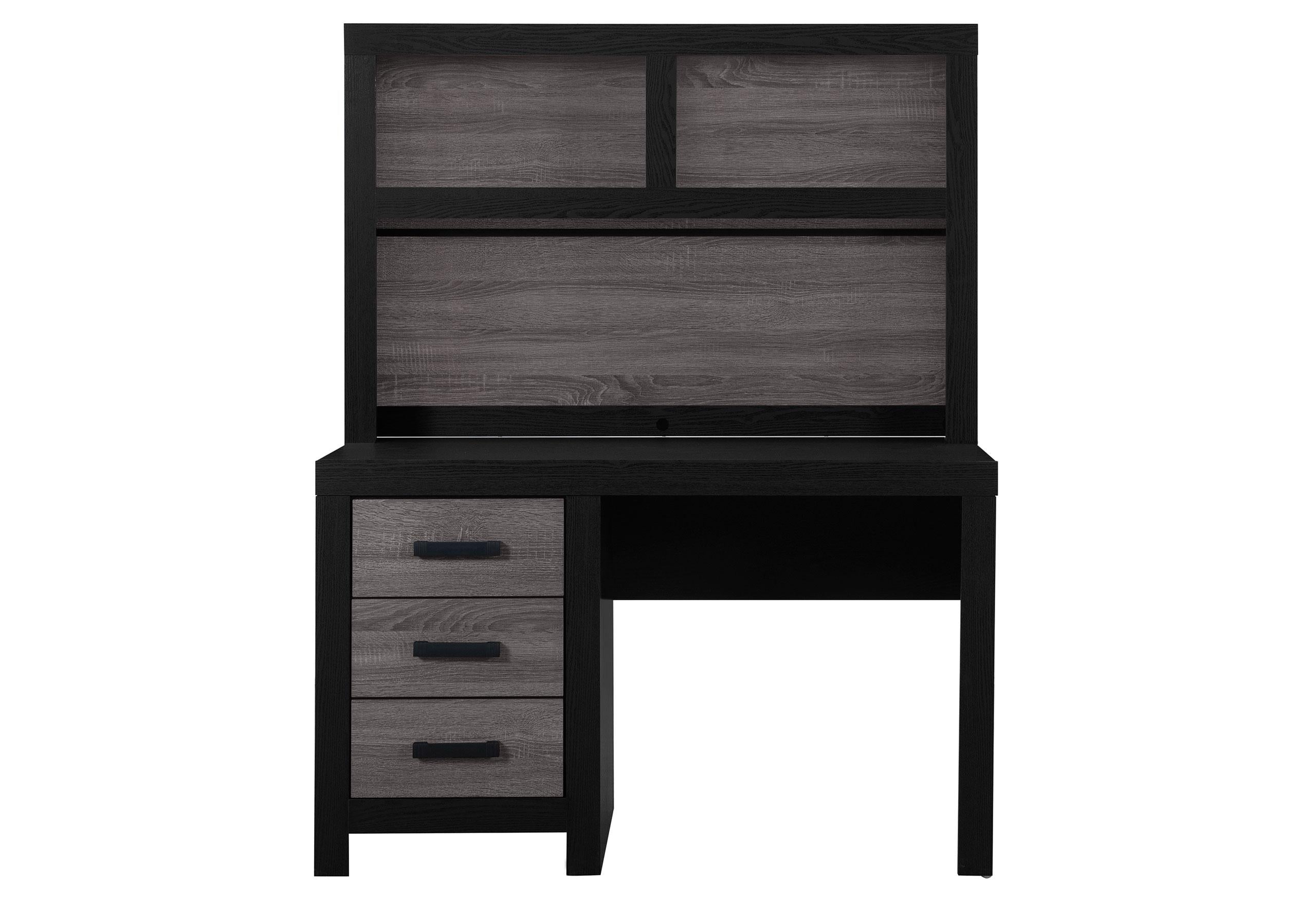 LISBON GREY/BLACK DESK