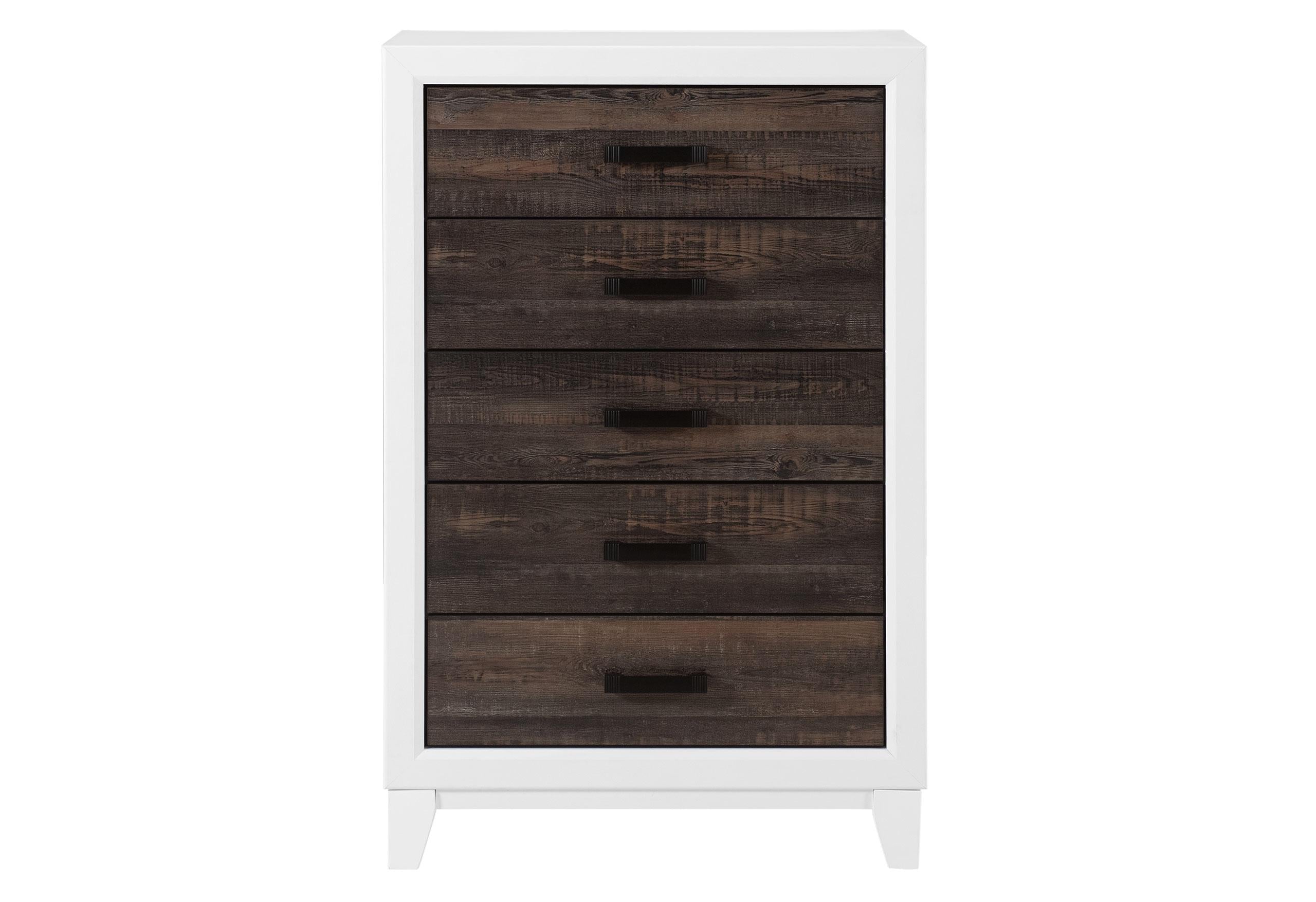 LISBON OAK AND WHITE CHEST