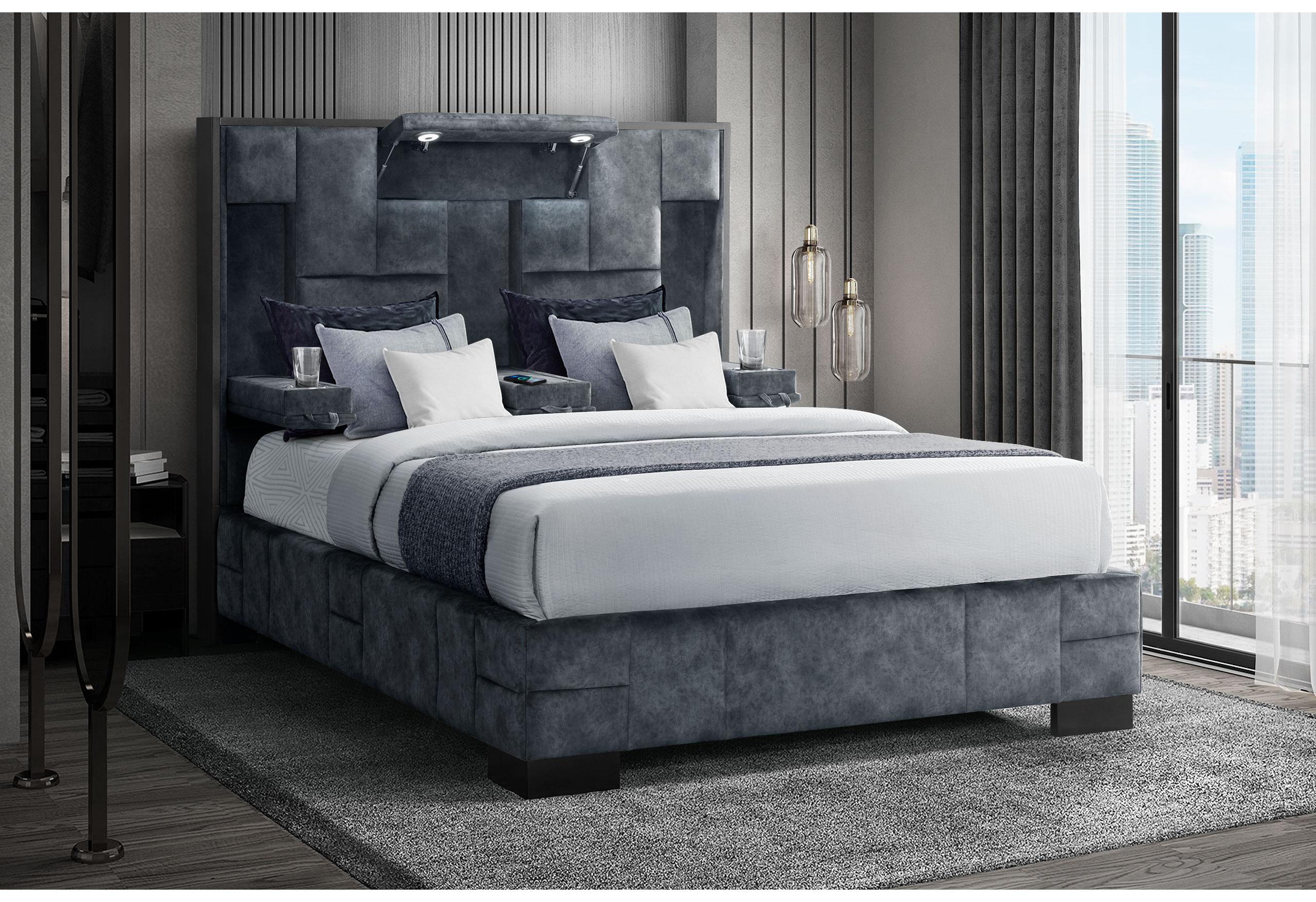 OSCAR DOMINO GRANITE QUEEN BED