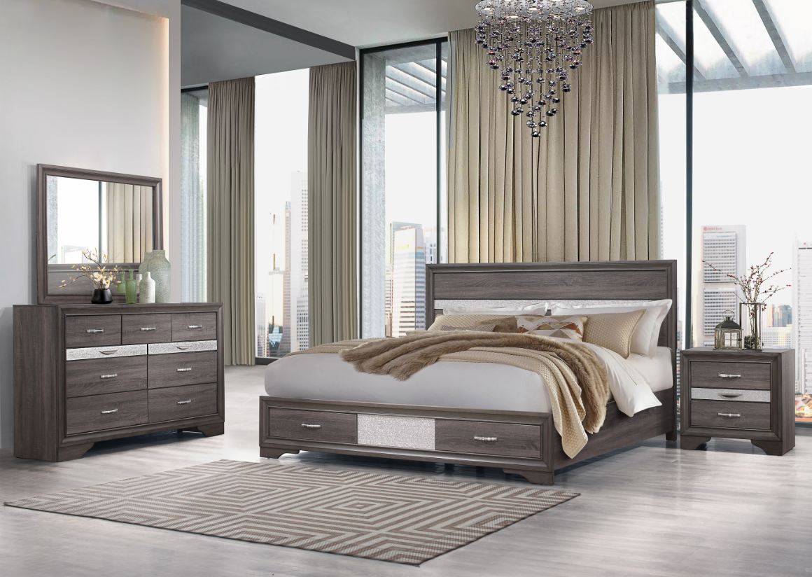 Seville Full 5-Piece Bedroom Set