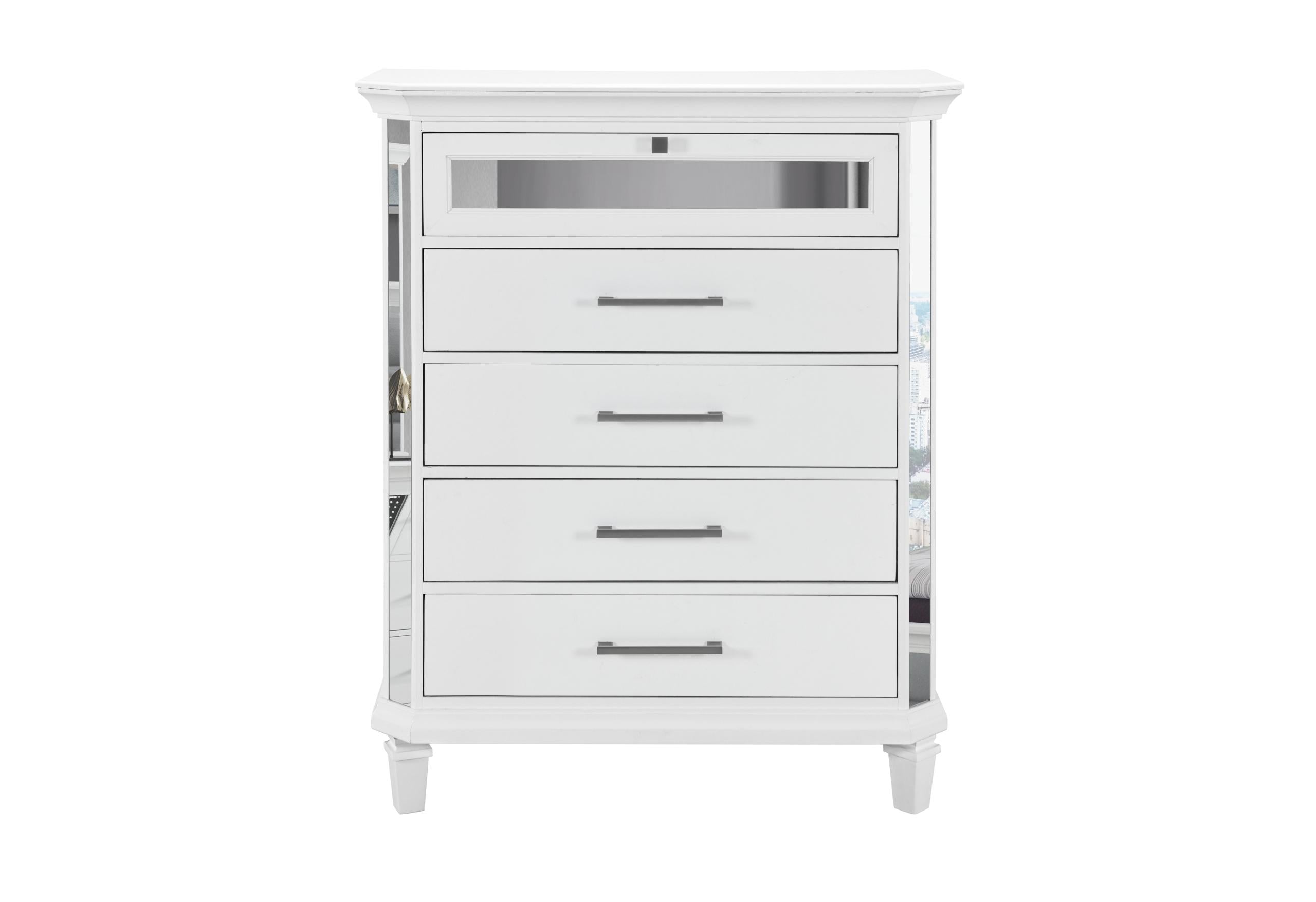 MARCO METALLIC WHITE CHEST