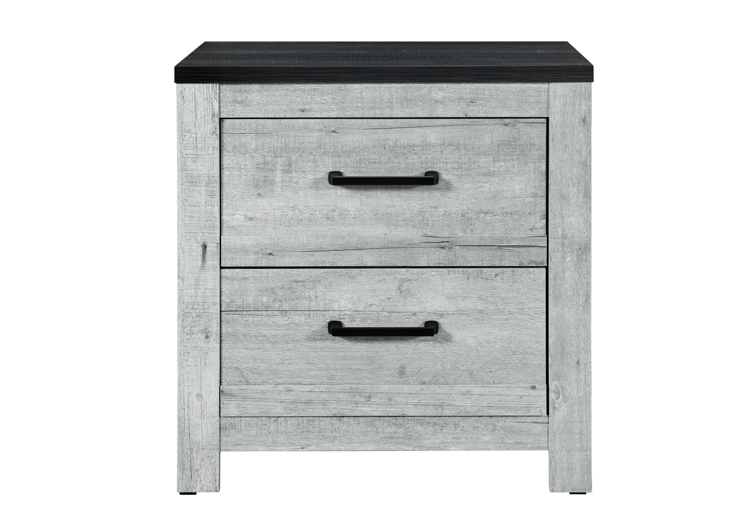 OZARK GREY WASH NIGHTSTAND