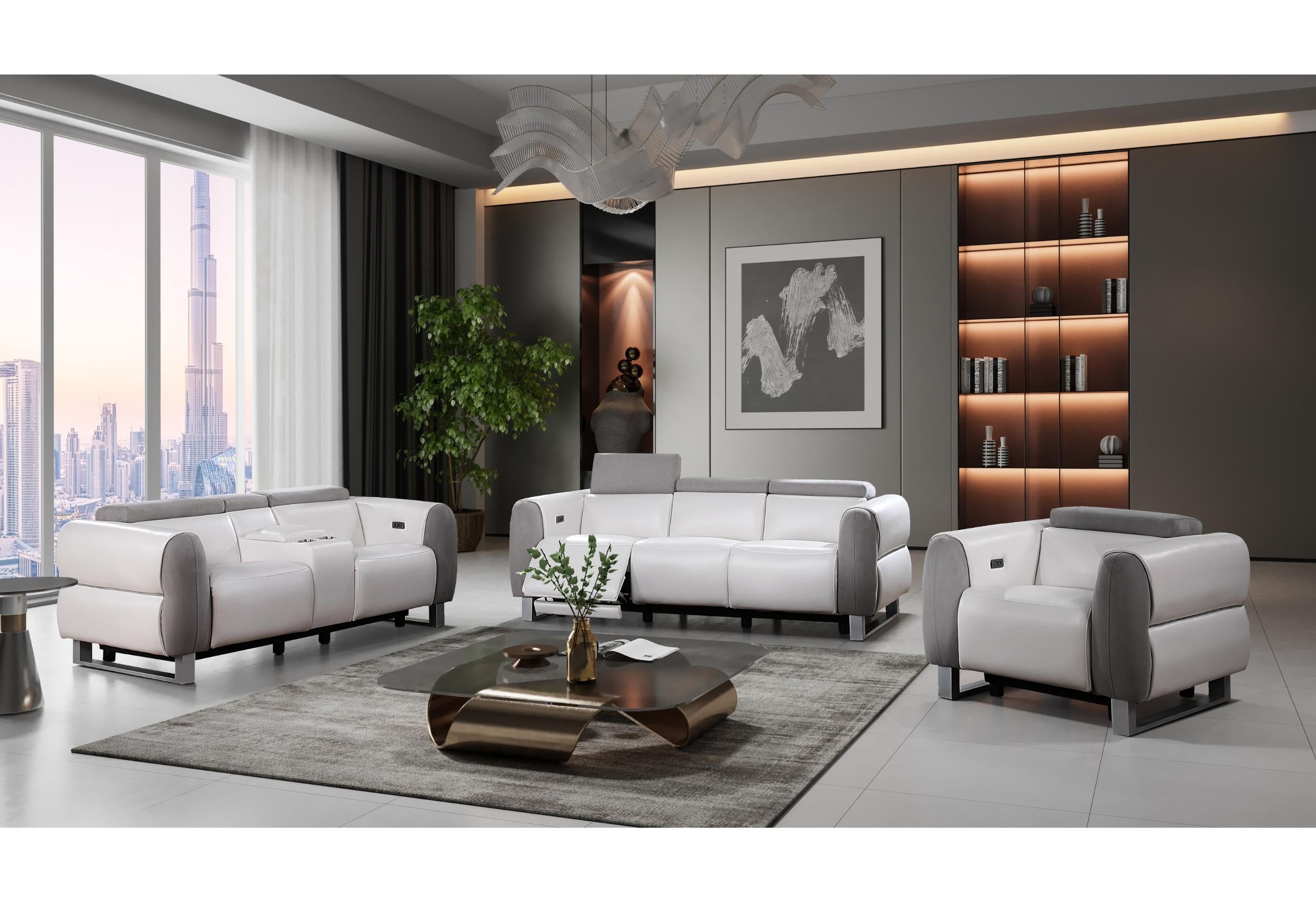 U8520 BLANCHE WHT/GRY F06 PRS/PCRLS/PR