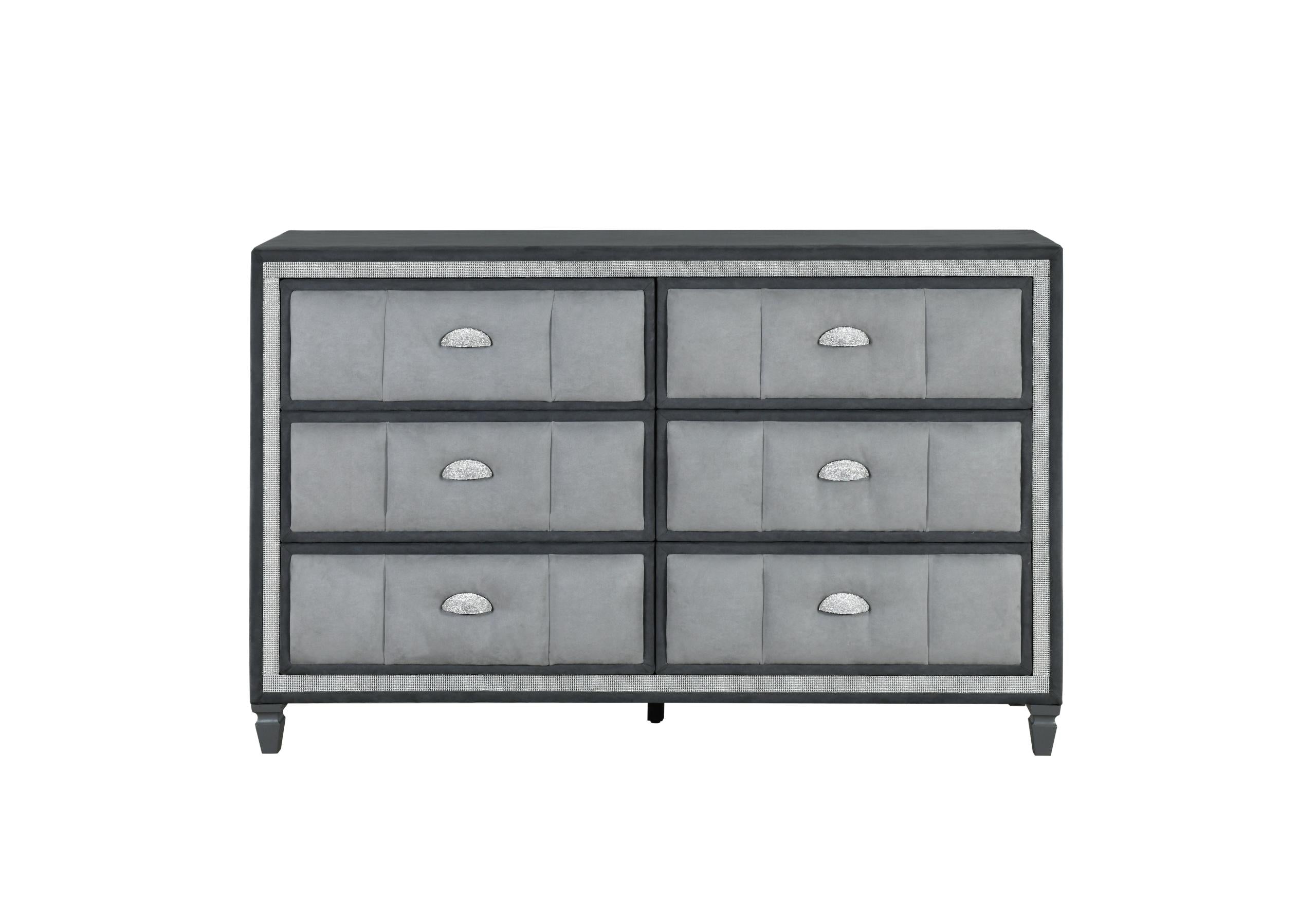 VANNA DARK GREY DRESSER