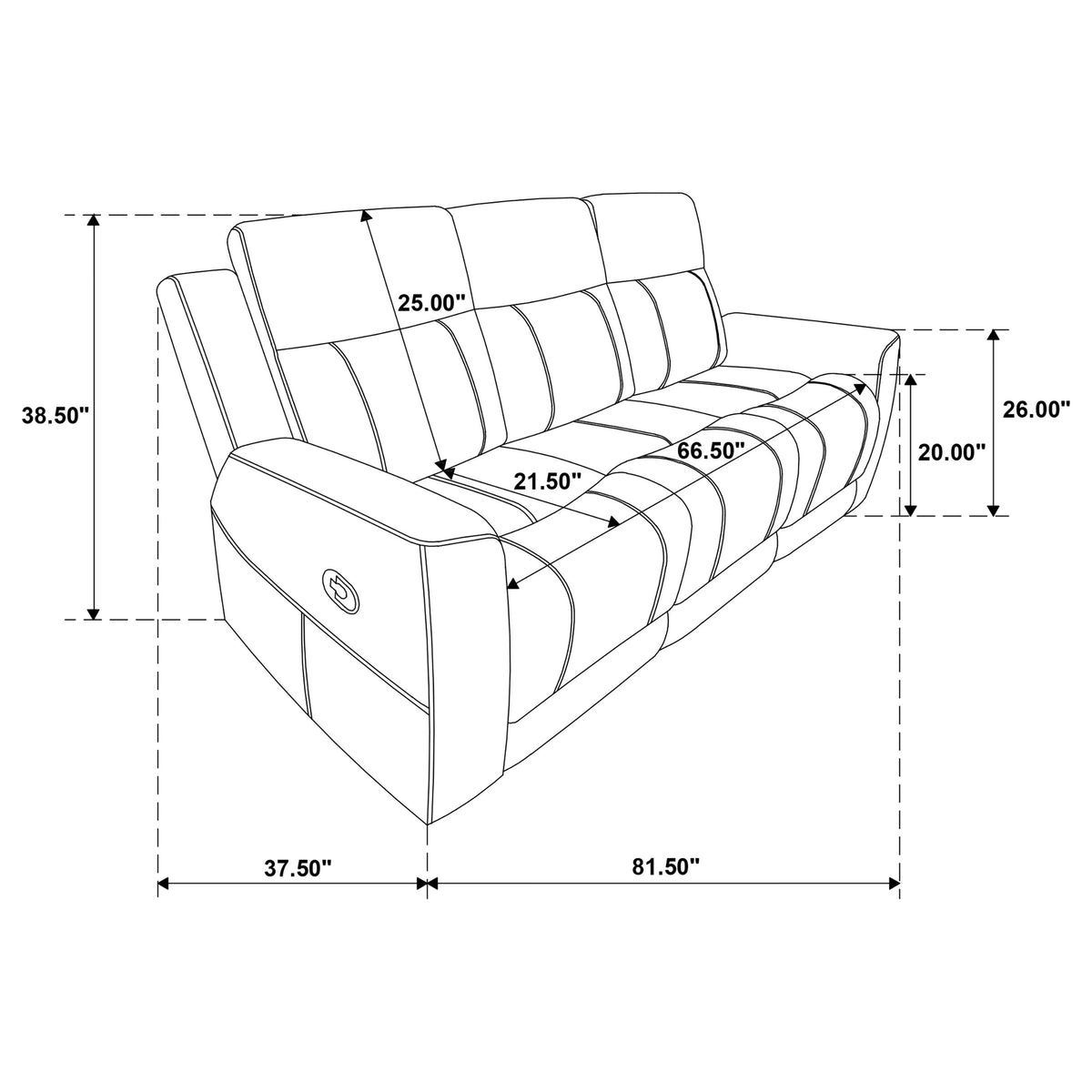 Brentwood Reclining Sofa Set