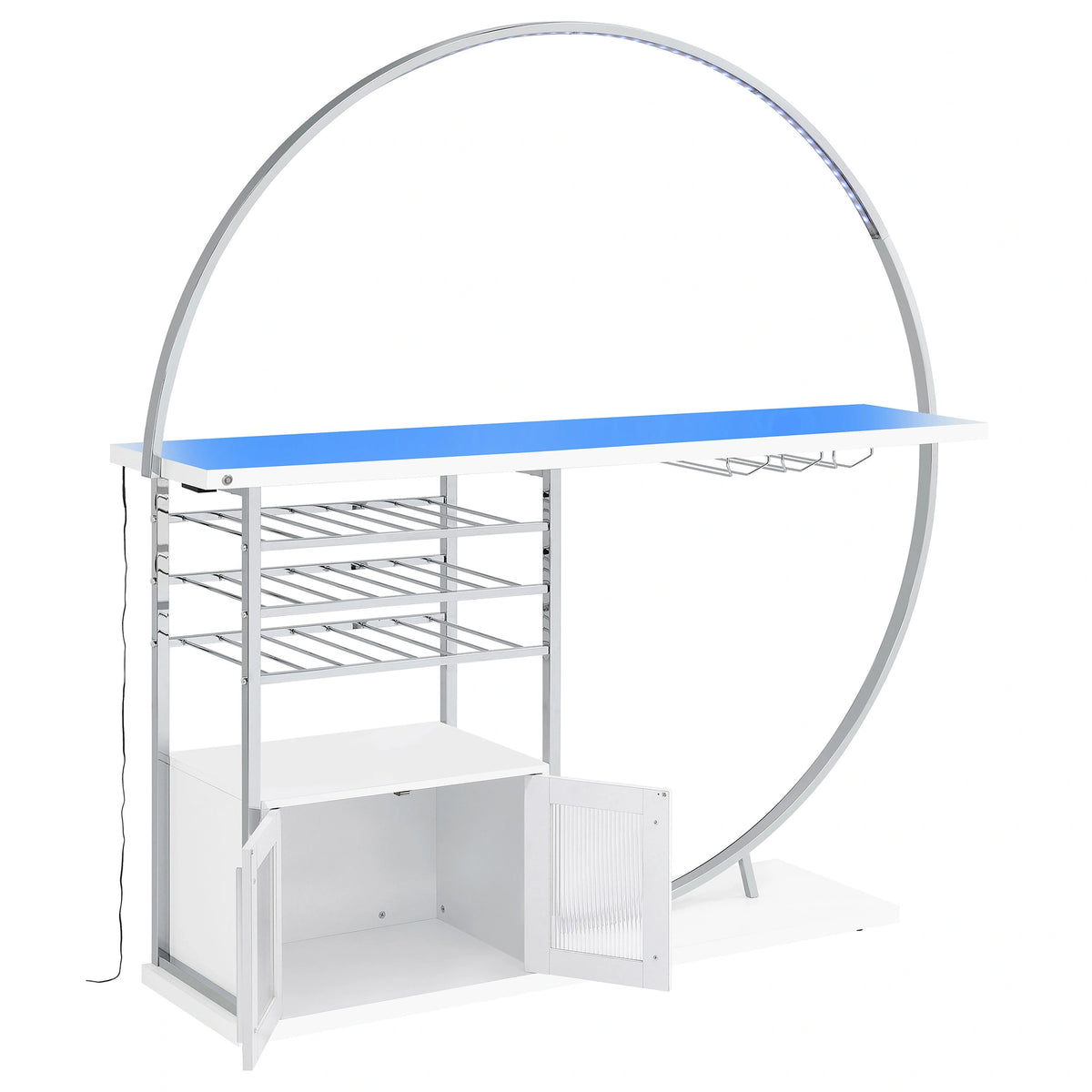 Risley Wine Cabinet with LED Lighting