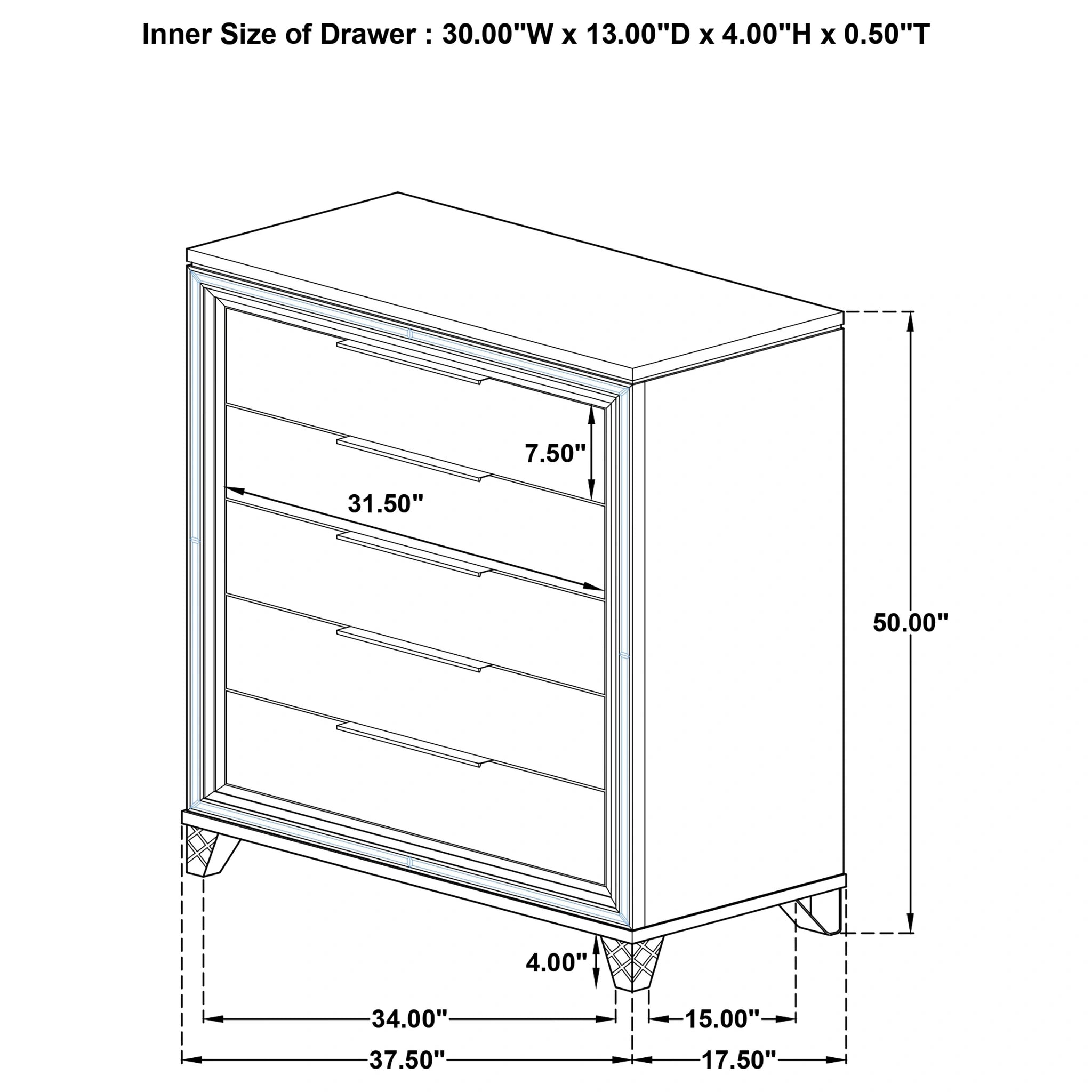 Marmore Chest of Drawers