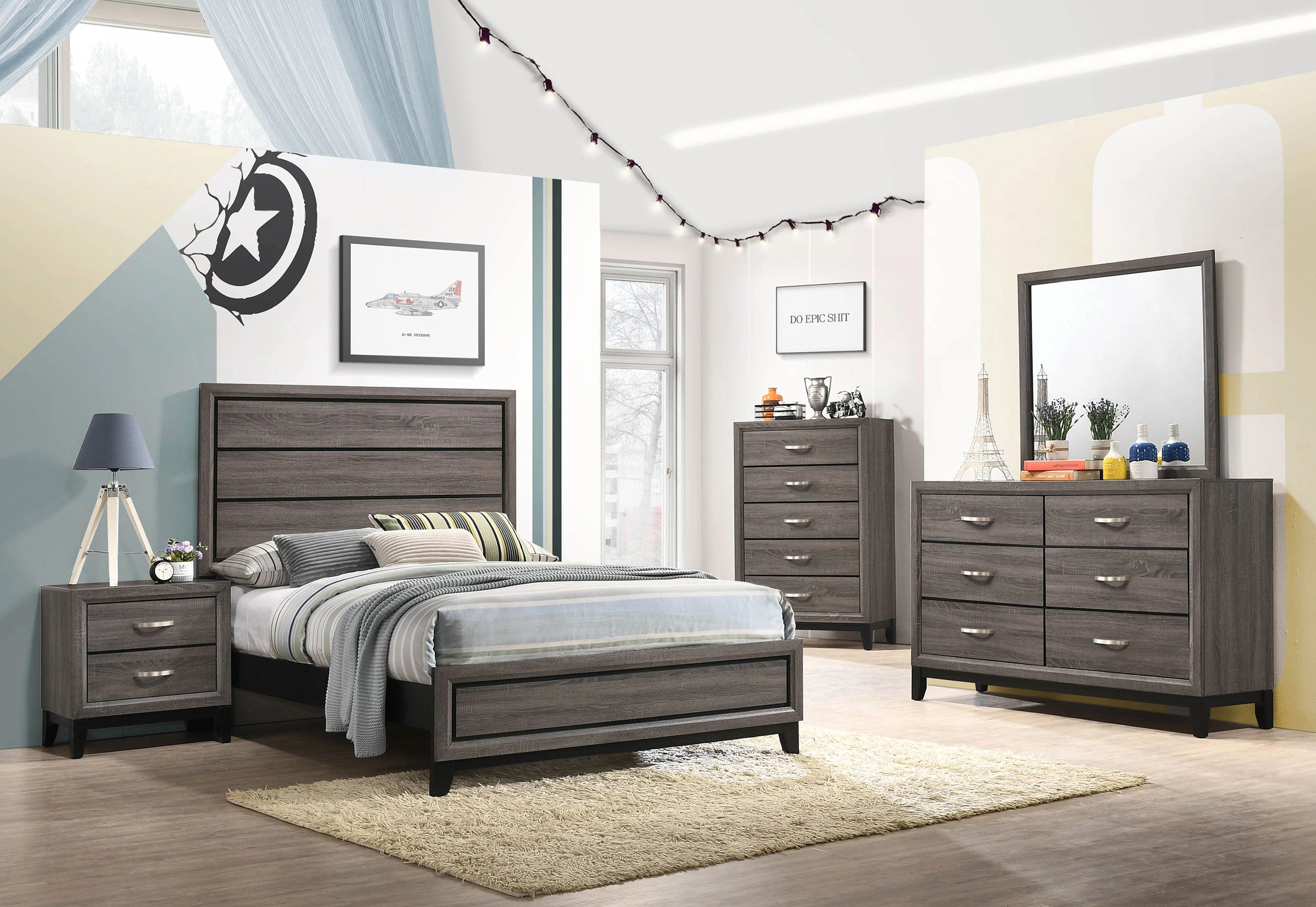 Watson Panel Bed