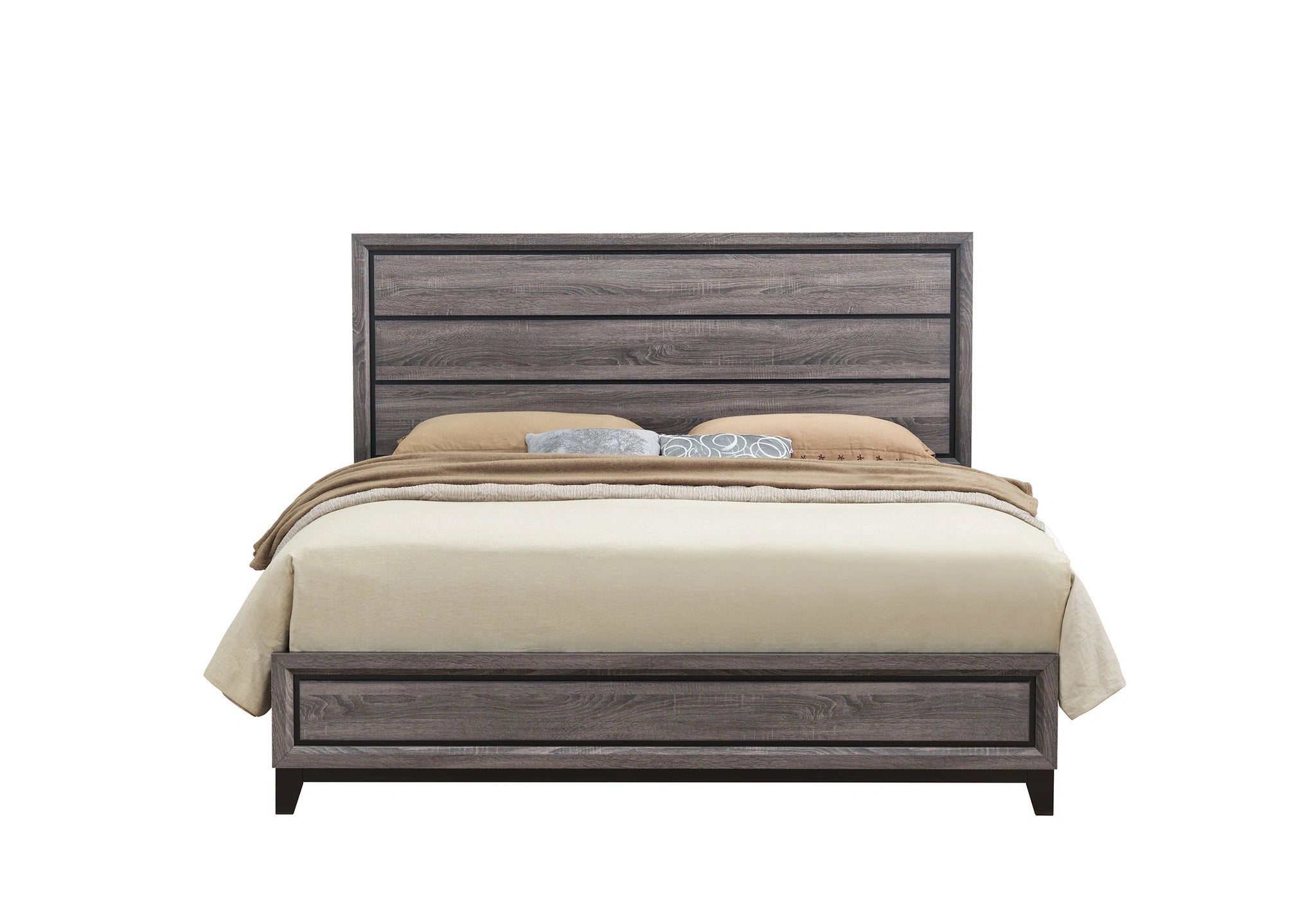 Kate Bed, Dresser, Mirror, Nightstand