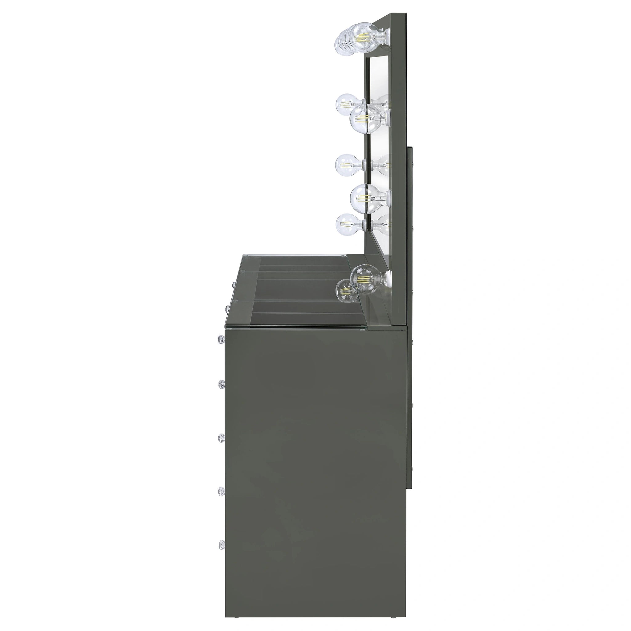 Acena Makeup Vanity Table with LED Mirror