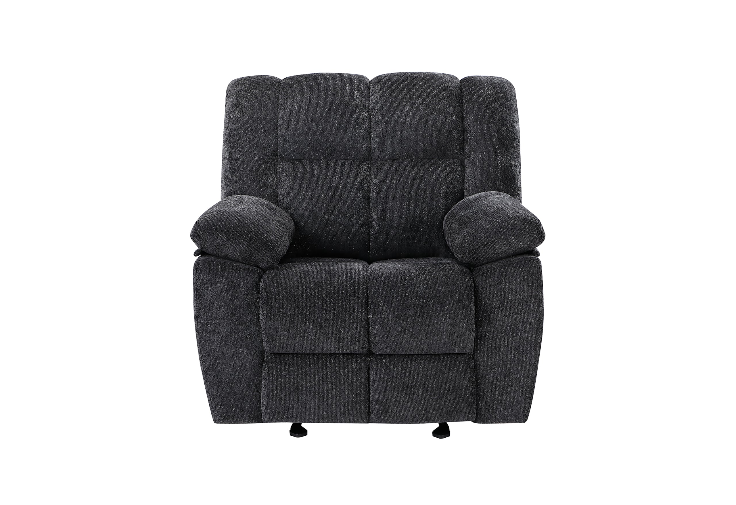 U6000 BLACK GLIDER RECLINER