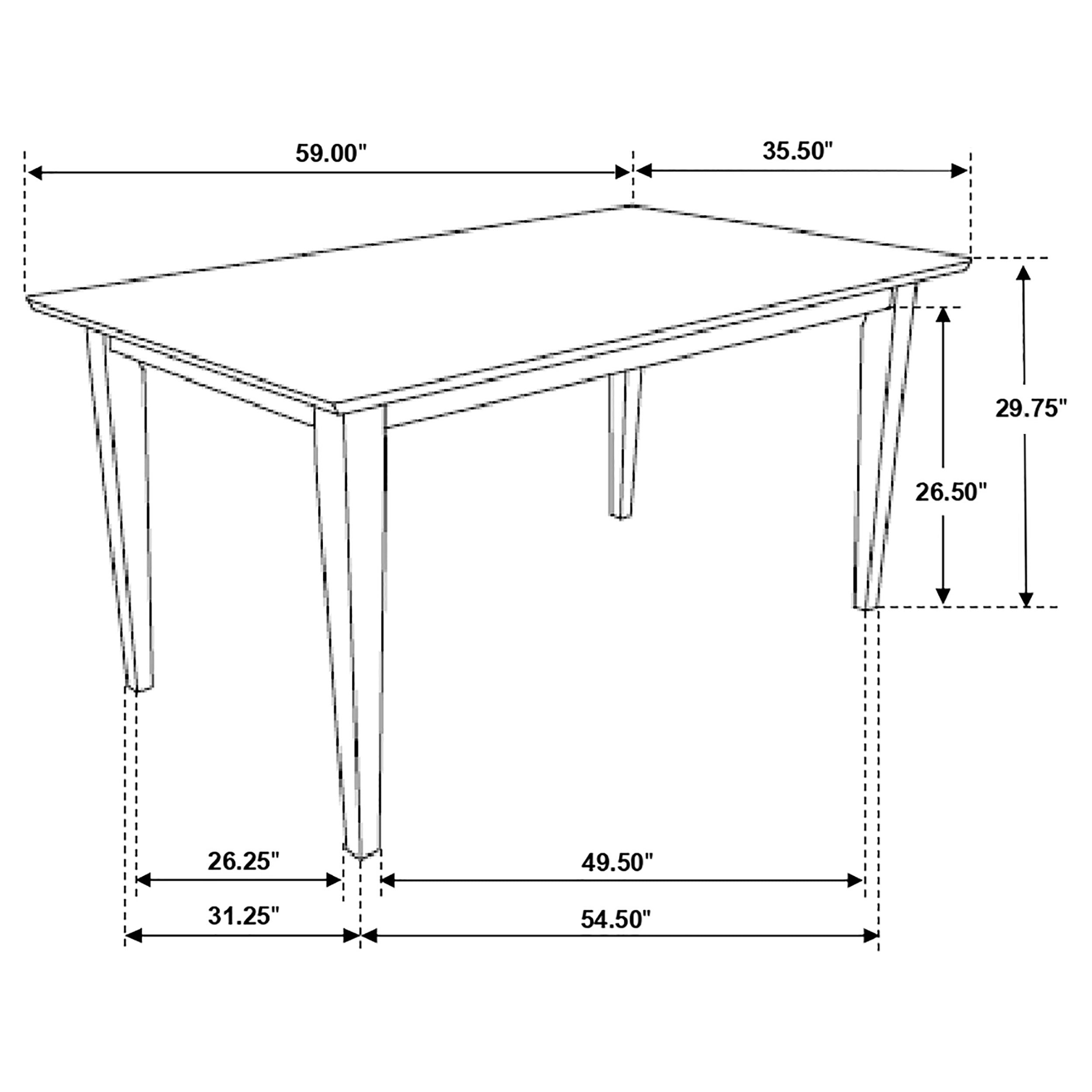 Gabriel 5 Pc Dining Sets