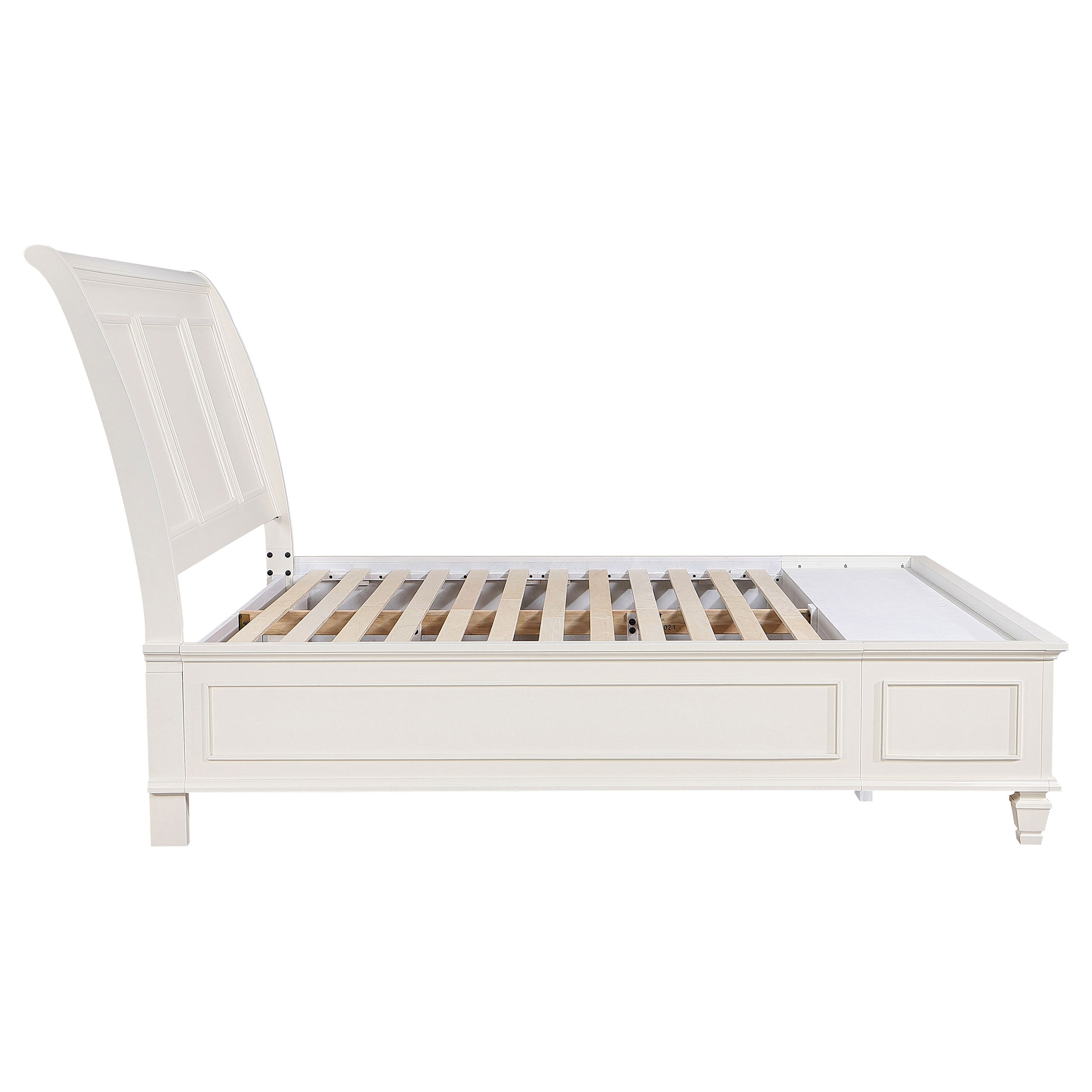 Sandy Beach Panel Platform Storage Bed