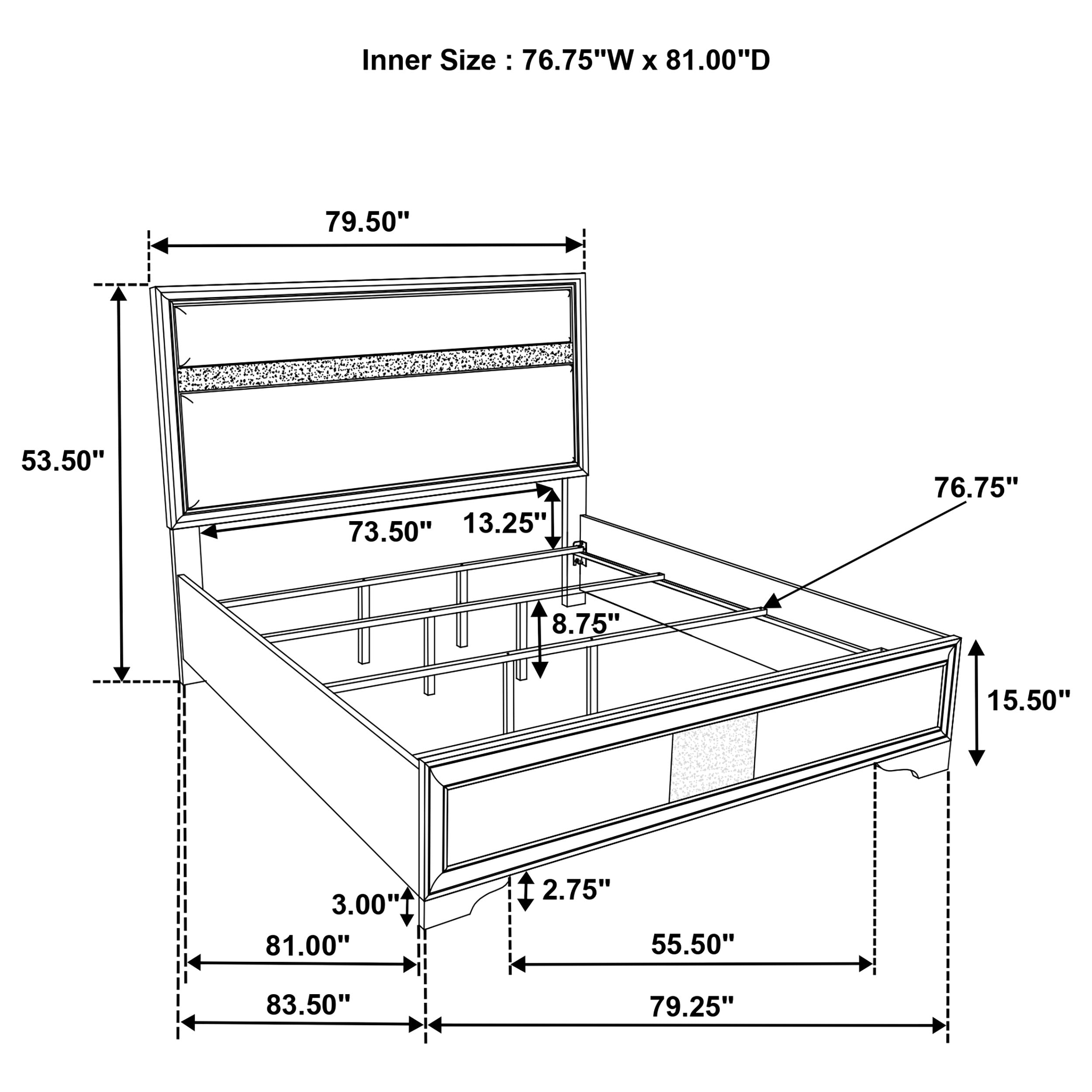 Miranda 4 Pc Bedroom Set