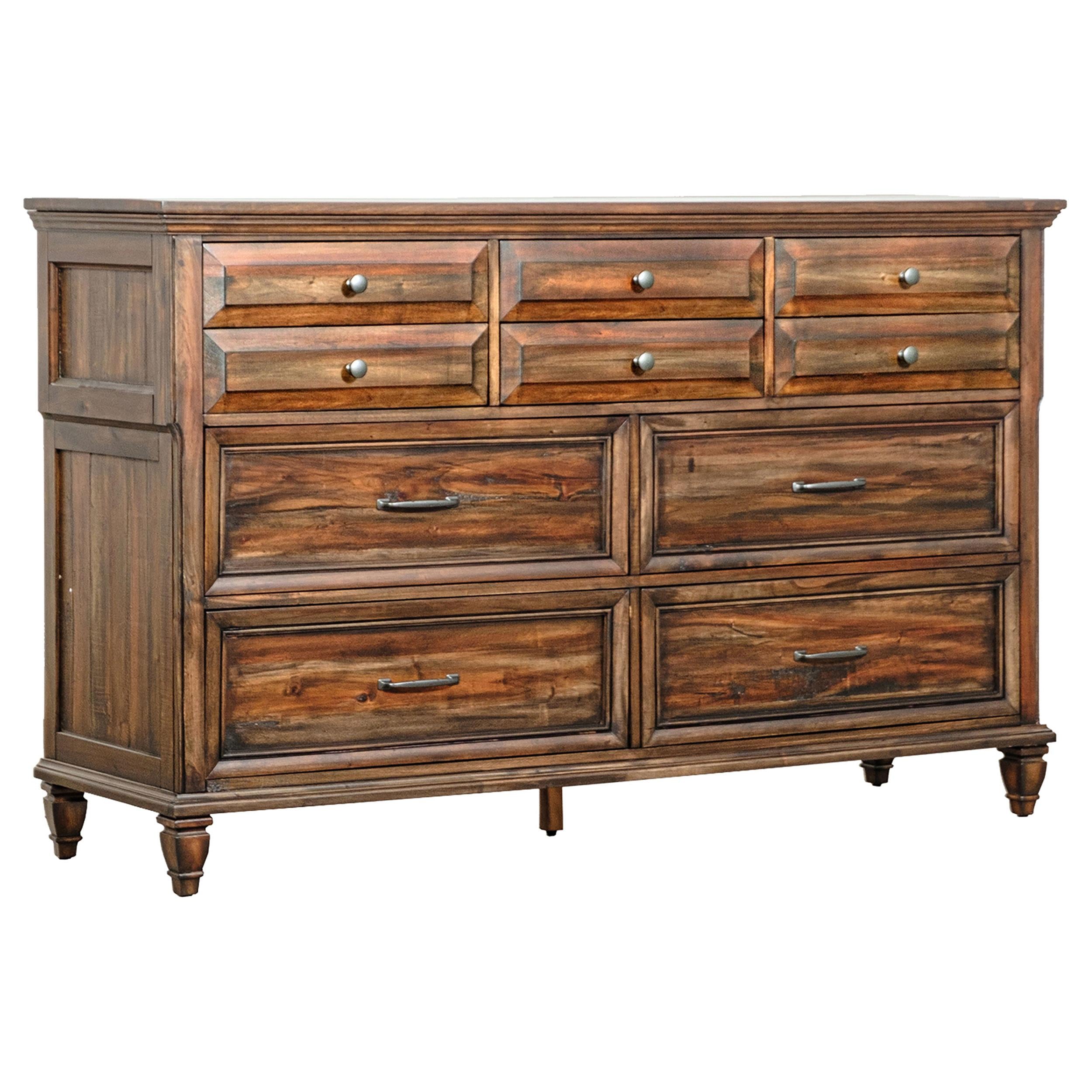 Avenue 8-drawer Dresser Weathered Burnished Brown image