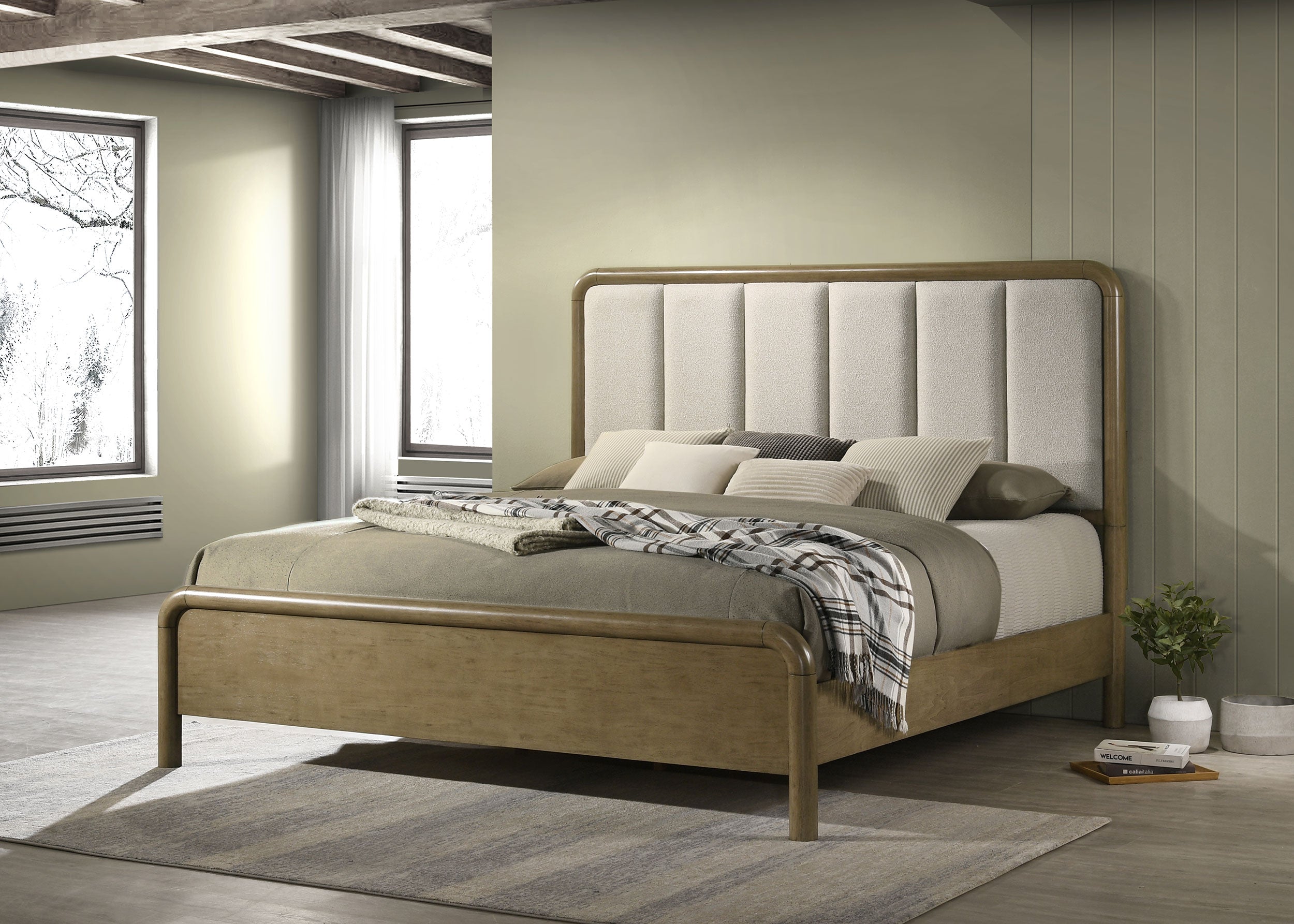 Amsbury California King, E.King, & Queen Bed