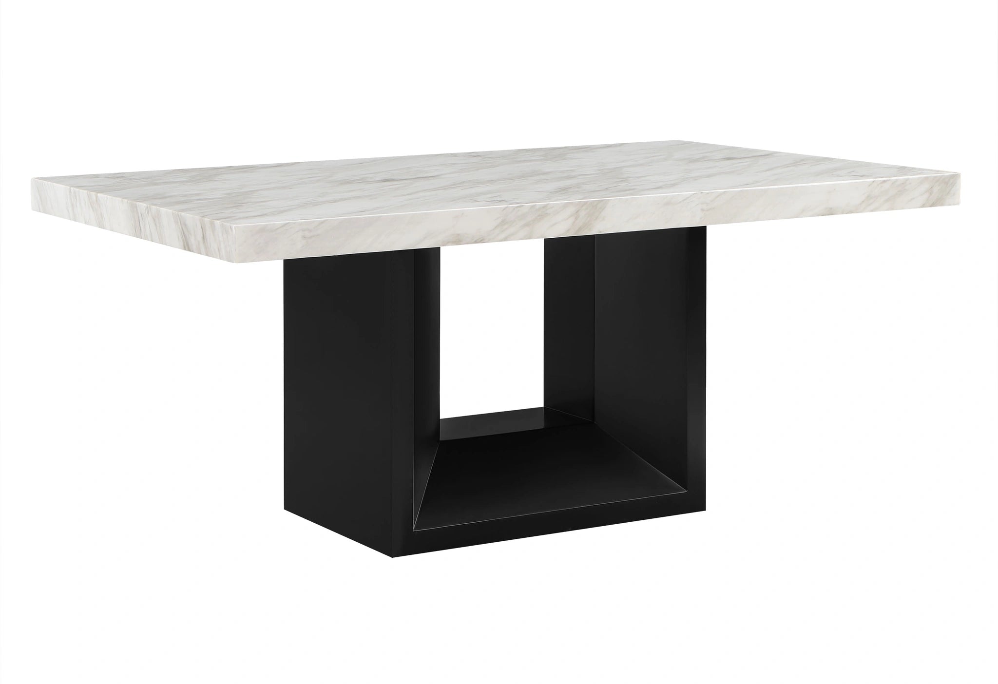 D02 Dining Table + 4 D03DC Black